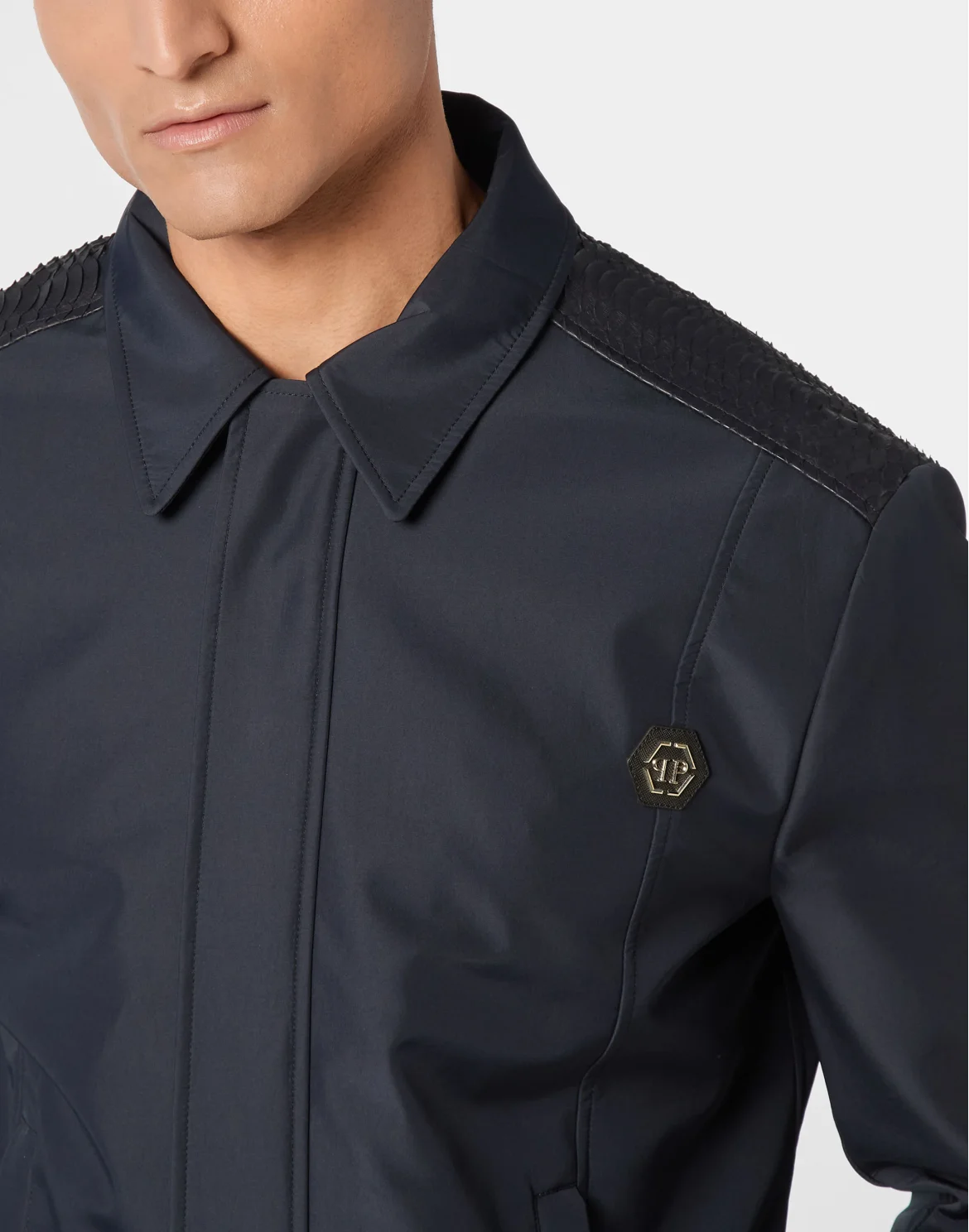 Bomber Jacket Elaphe Inserts, цвет: Синий