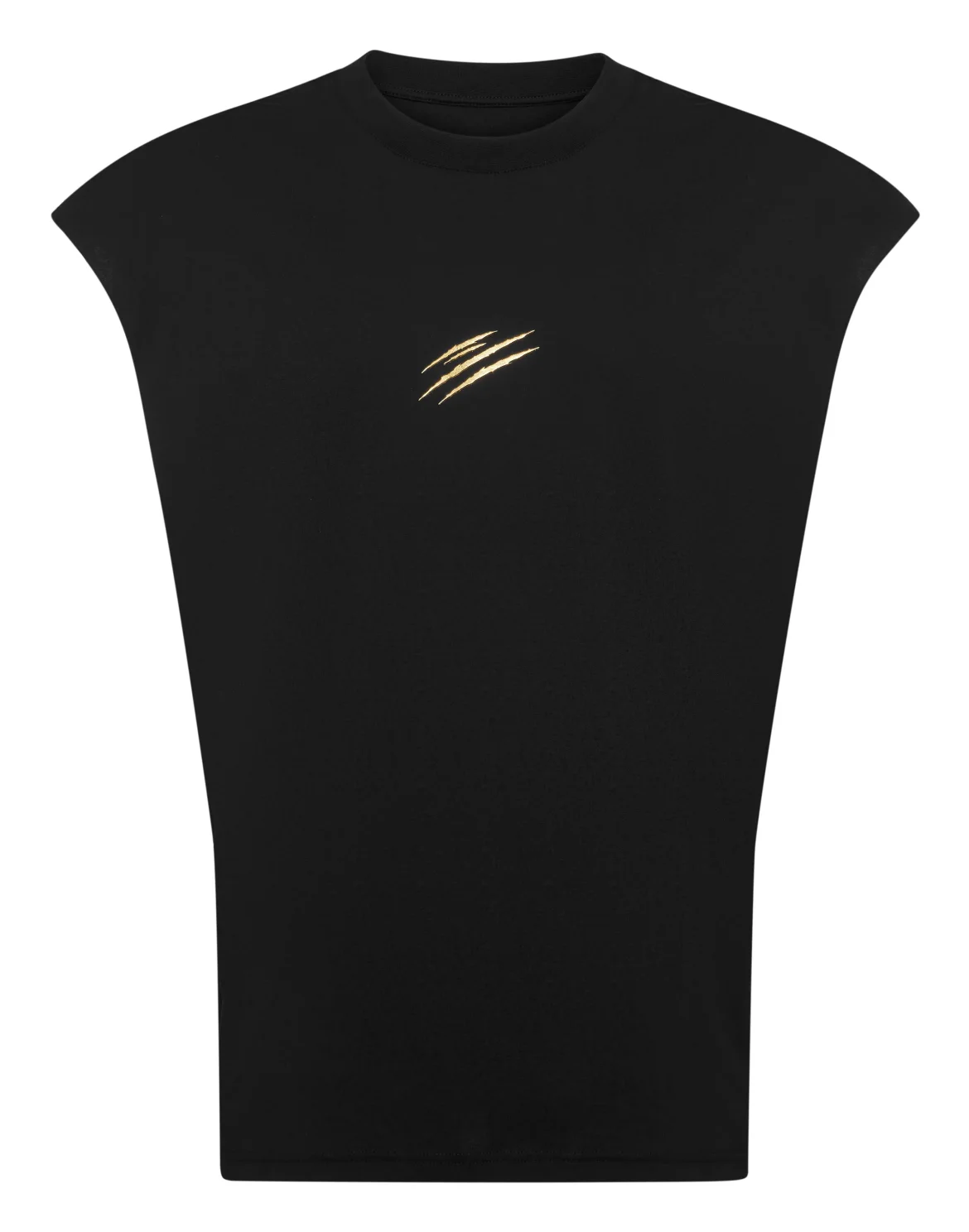 Tanktop T-shirt Label, цвет: Черный