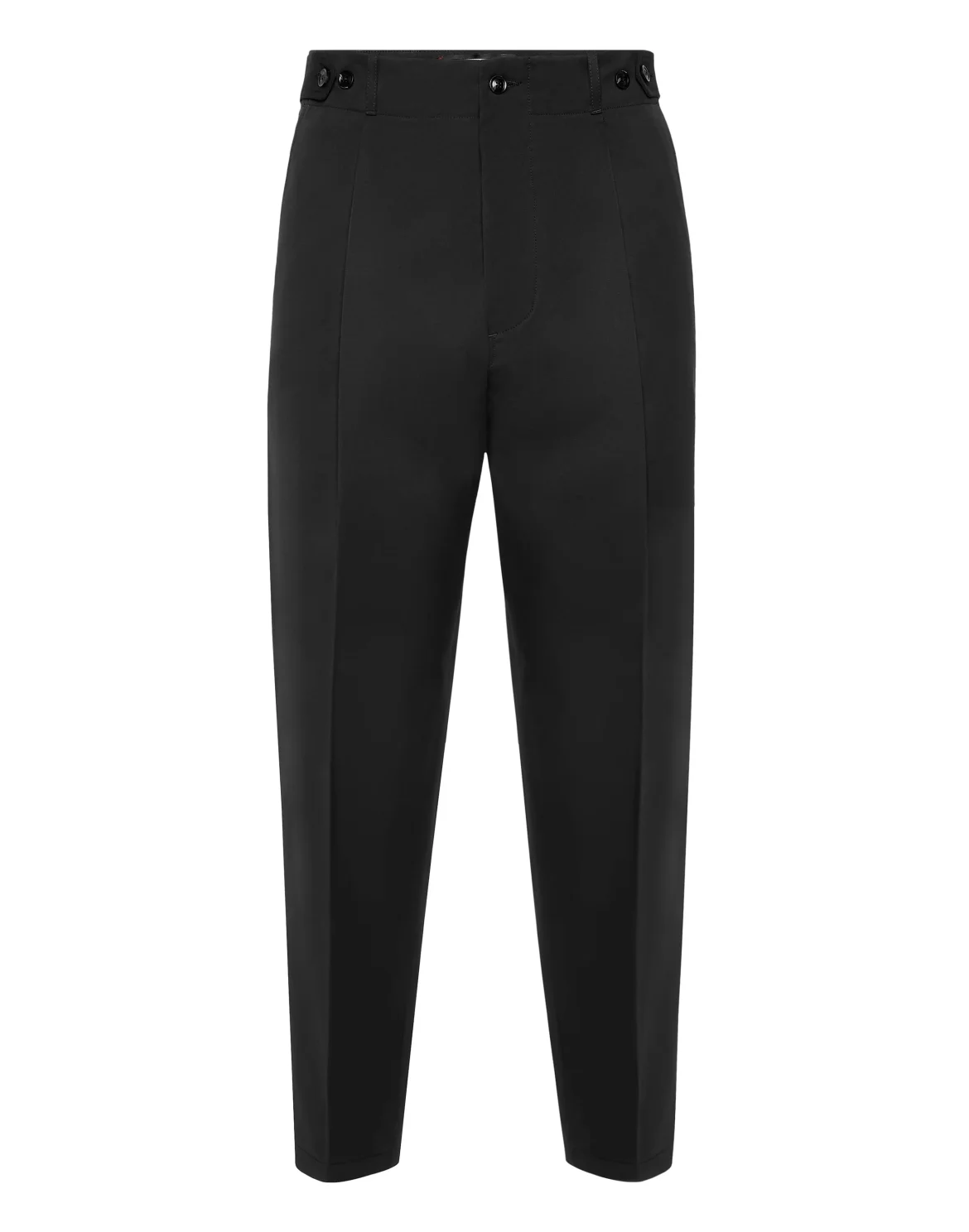 Wool Trousers Chinos Classic Fit, цвет: Черный