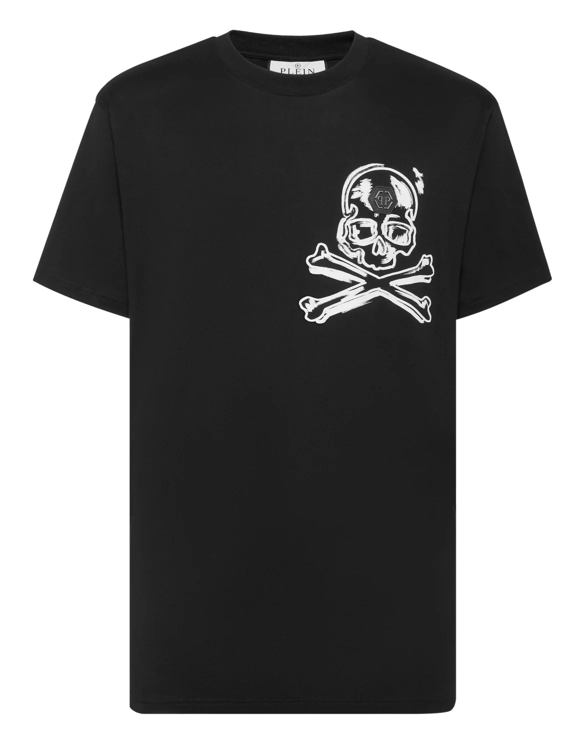 Jersey T-shirt Round Neck SS Skull & Bones, цвет: Черный