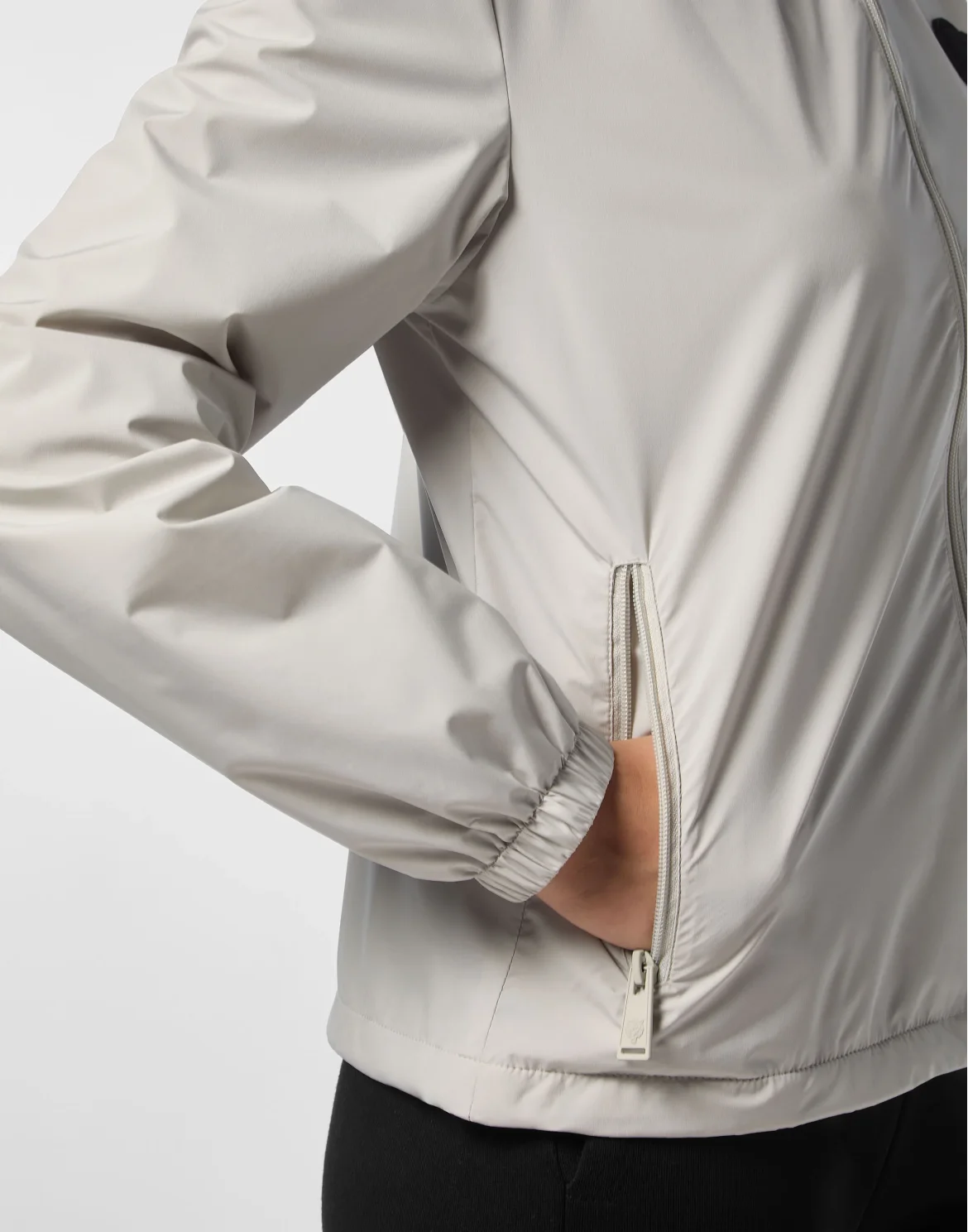 Hooded Lightweight Running Jacket LS, цвет: Серый