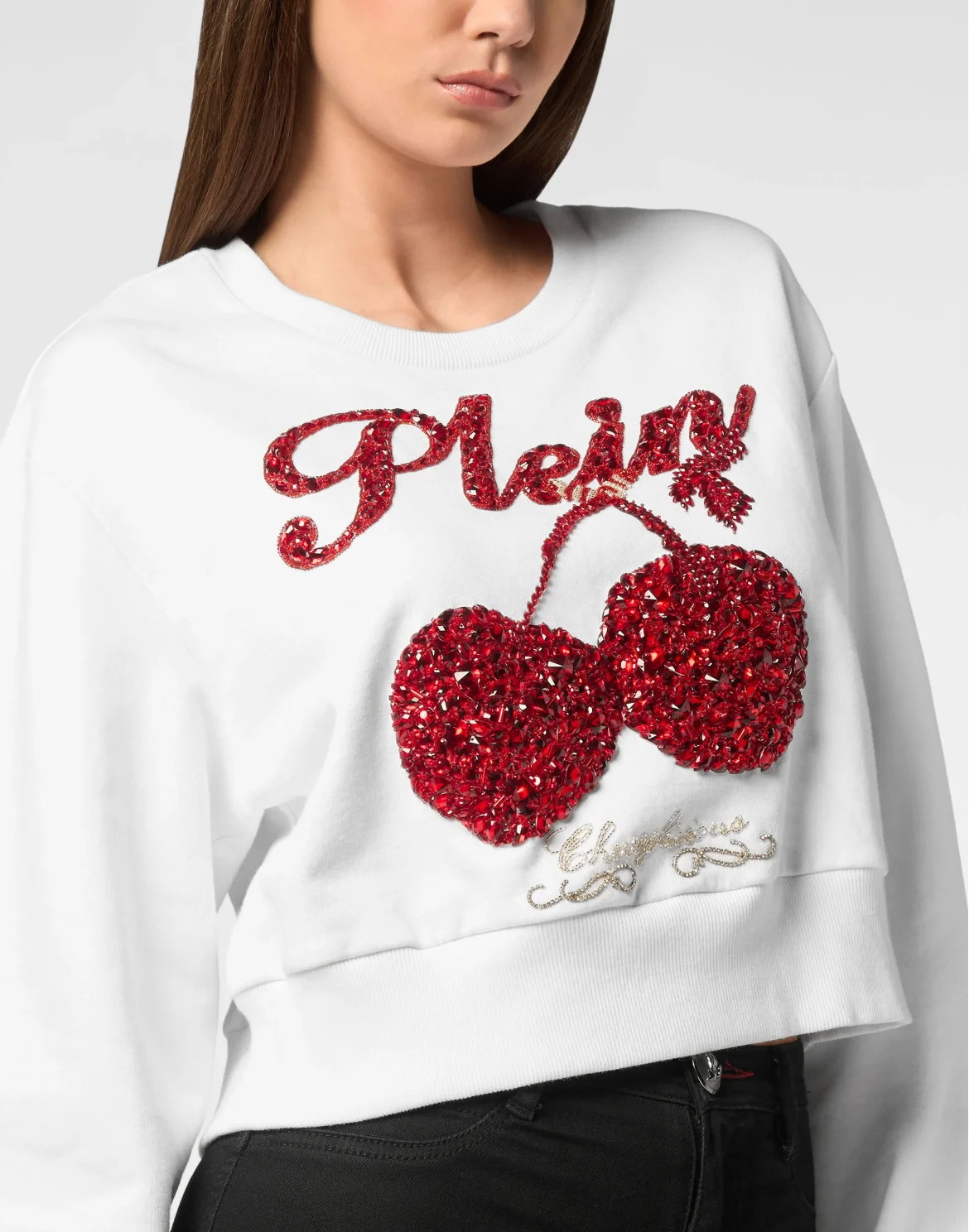 Sweatshirt LS Cherries, цвет: Белый