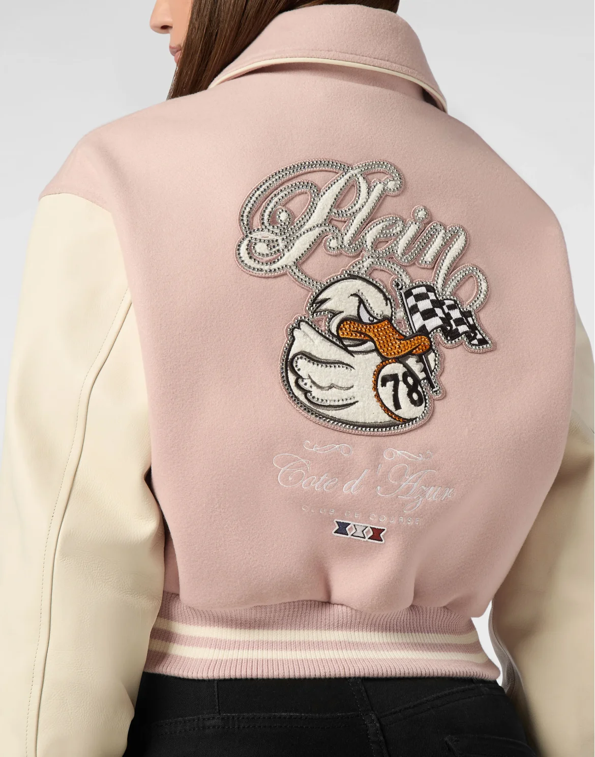 Bomber Jacket College PP Duck, цвет: Розовый
