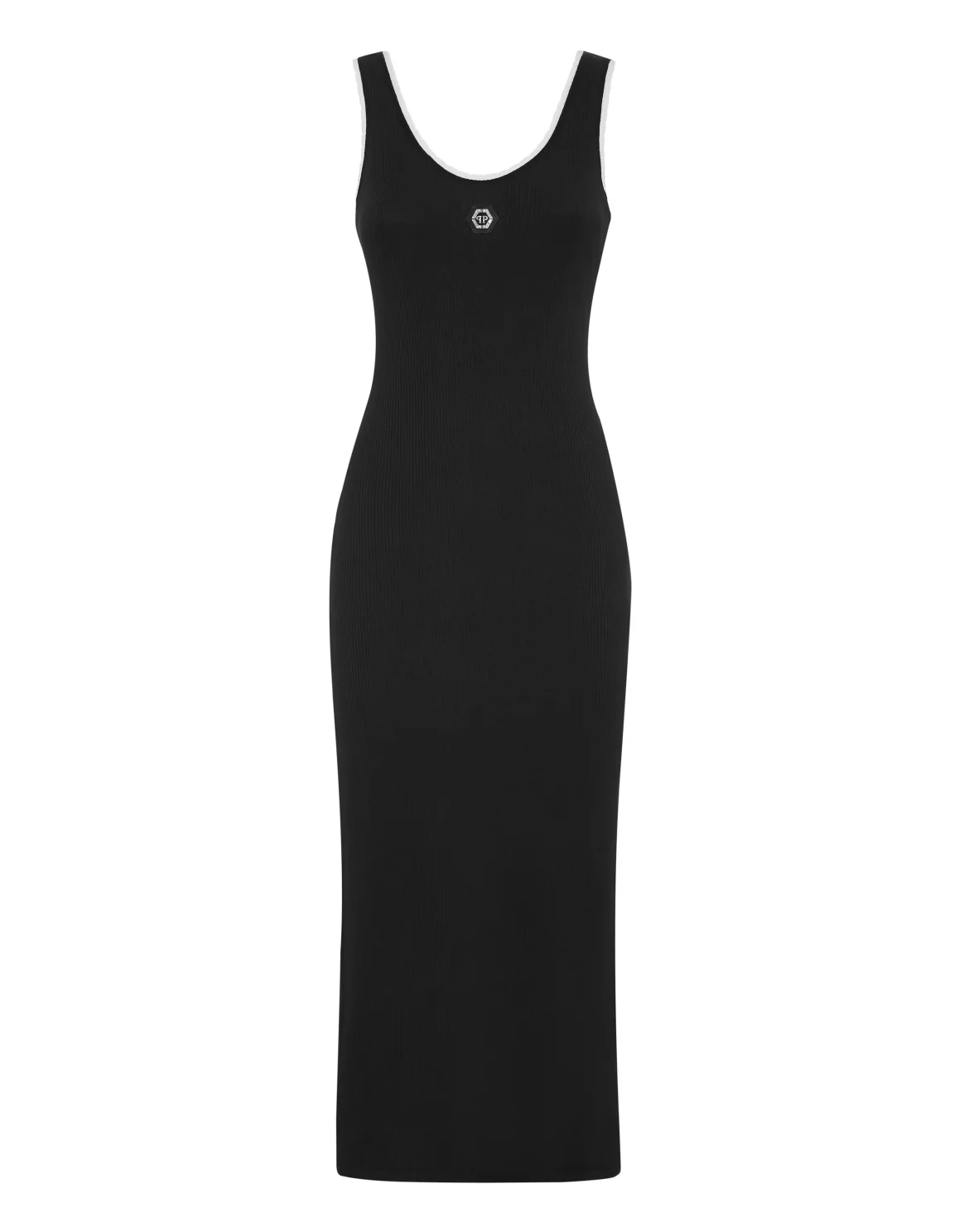Long Dress Rib, цвет: Черный