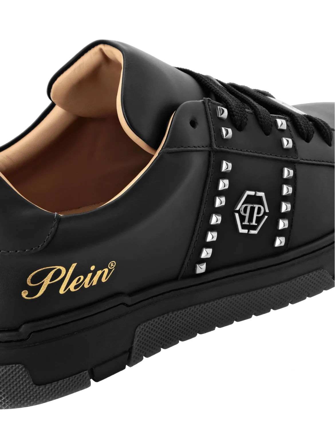 Low-Top Sneakers, цвет: Черный
