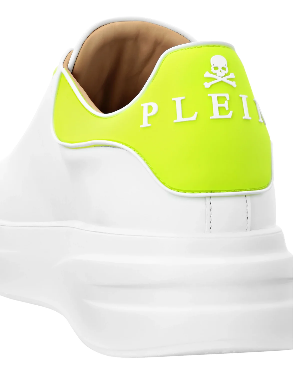 Nappa Leather Sneakers Low Top, цвет: Желтый