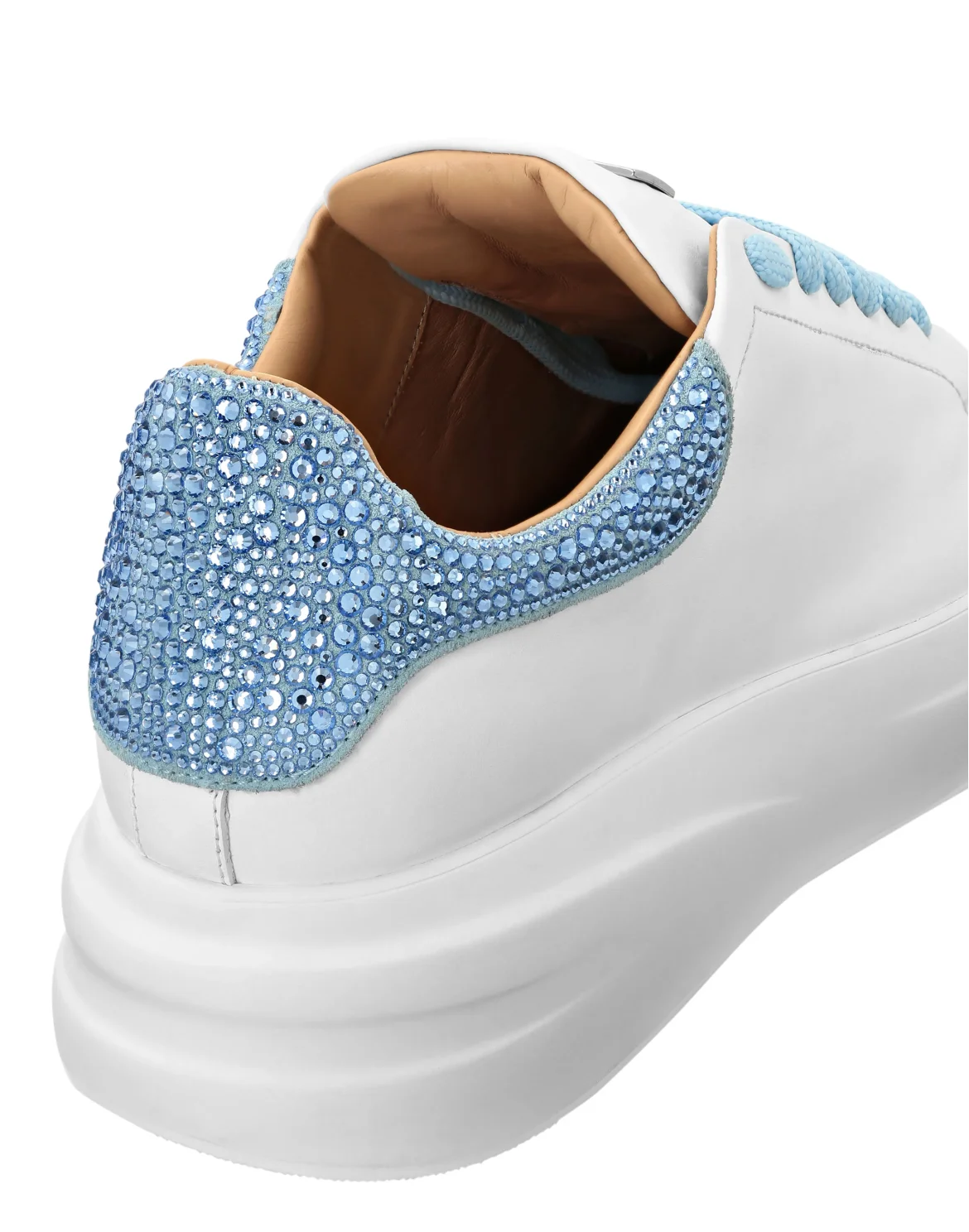 Low Top Sneakers Monogram Strass, цвет: Белый