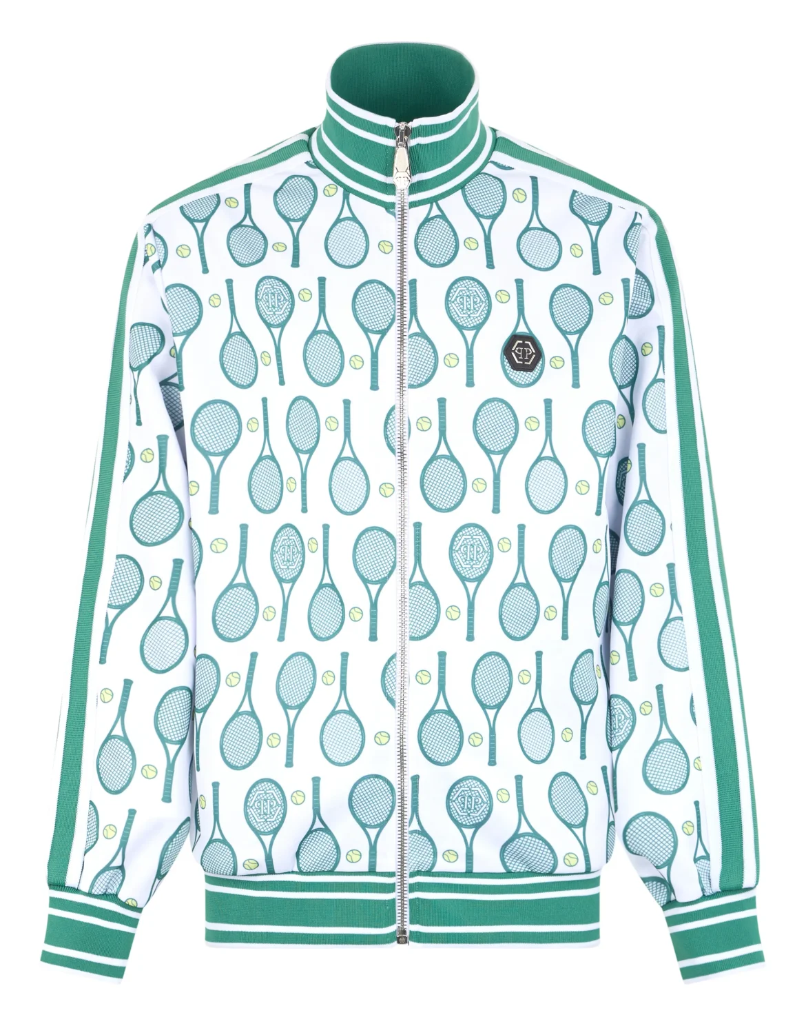 Tracksuit Jacket All-Over Tennis, цвет: Белый