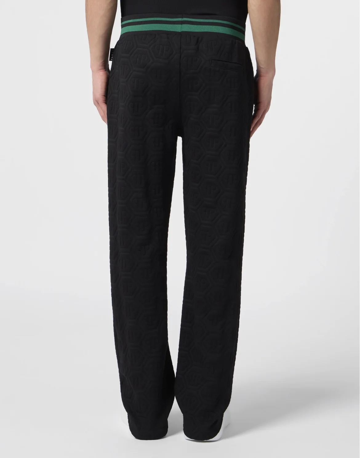 Tracksuit Pants Jacquard Monogram, цвет: Черный