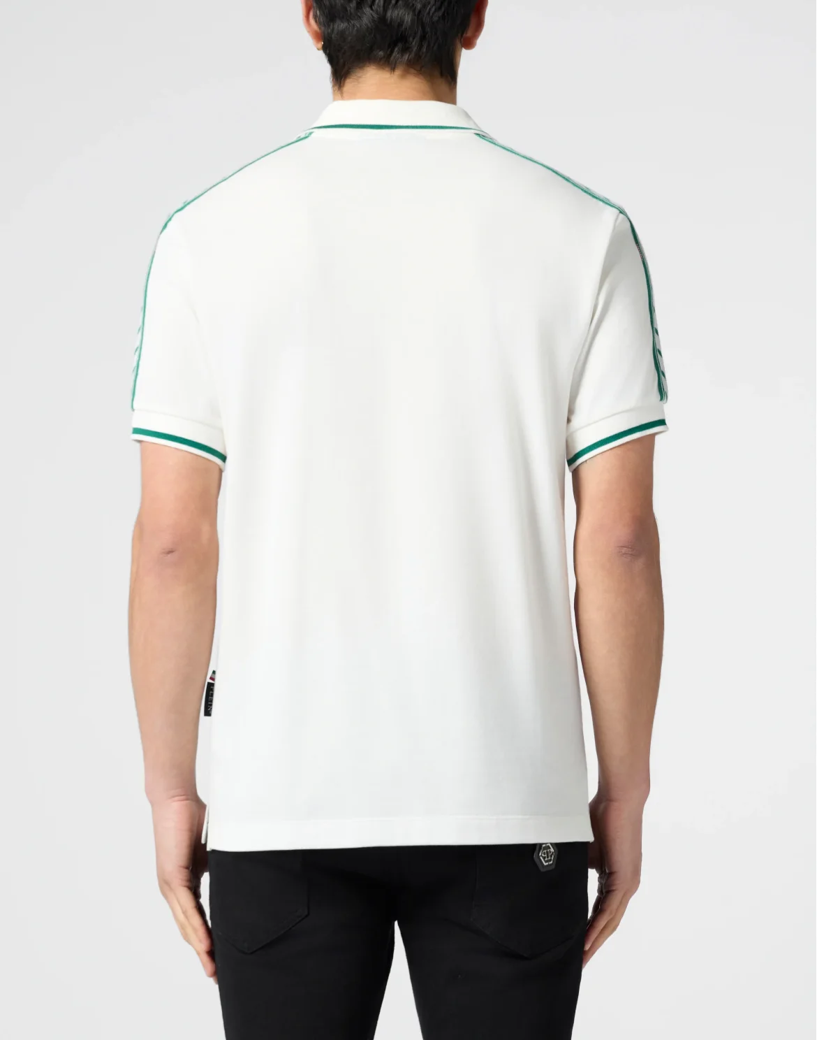 Piquet Polo T-Shirt Plein Tennis, цвет: Бежевый
