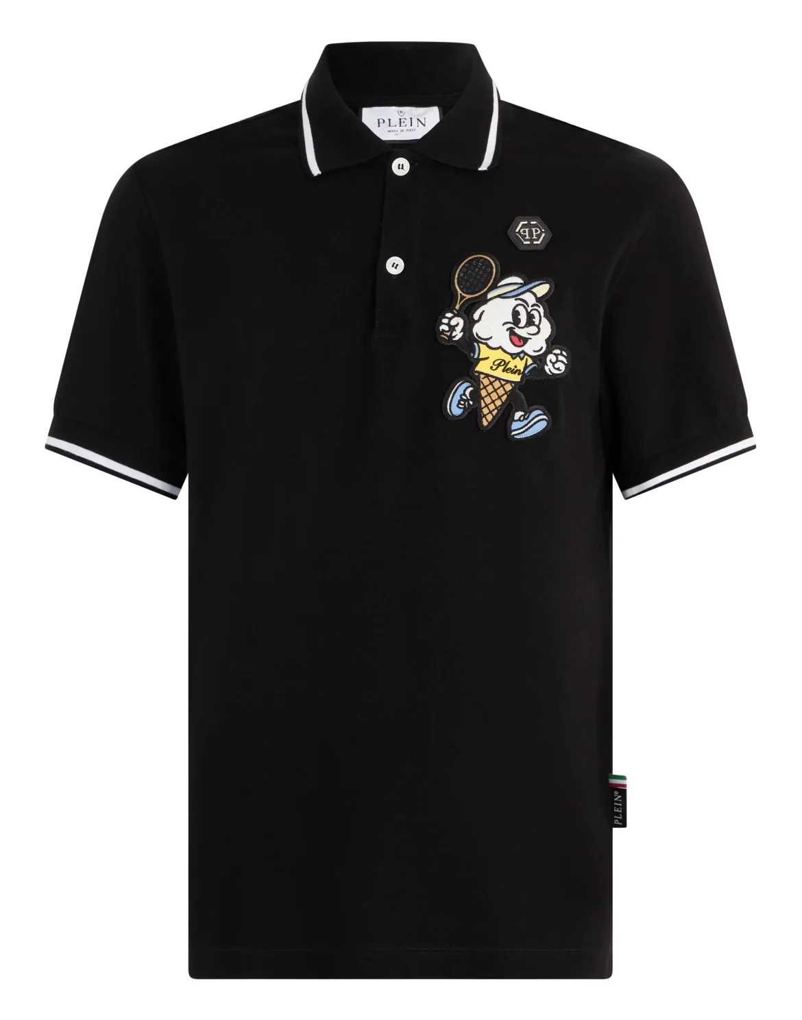 Polo T-Shirt Gelato Monsters, цвет: Черный