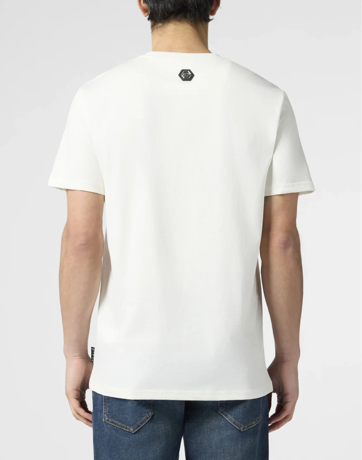 Round Neck T-Shirt Tennis Crest, цвет: Бежевый