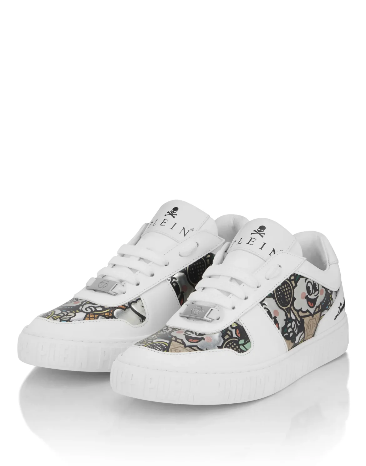 Low-Top Sneakers 3D Ice Cream, цвет: Белый