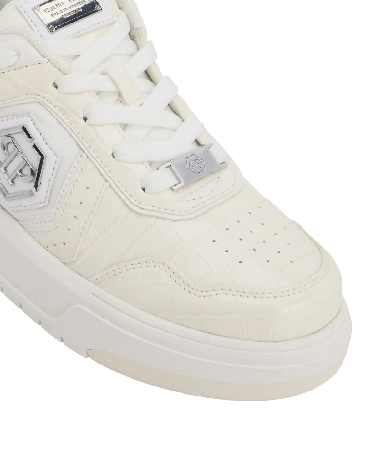 Low-Top Sneakers SK8R PLEIN Cocco, цвет: Белый