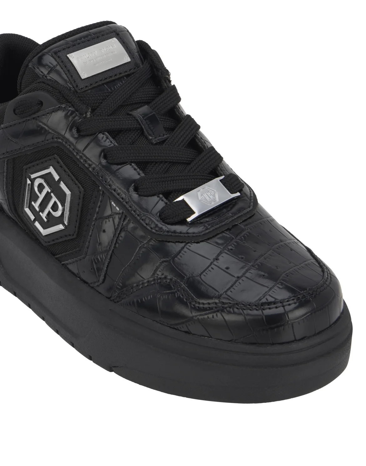 Low-Top Sneakers SK8R PLEIN Cocco, цвет: Черный