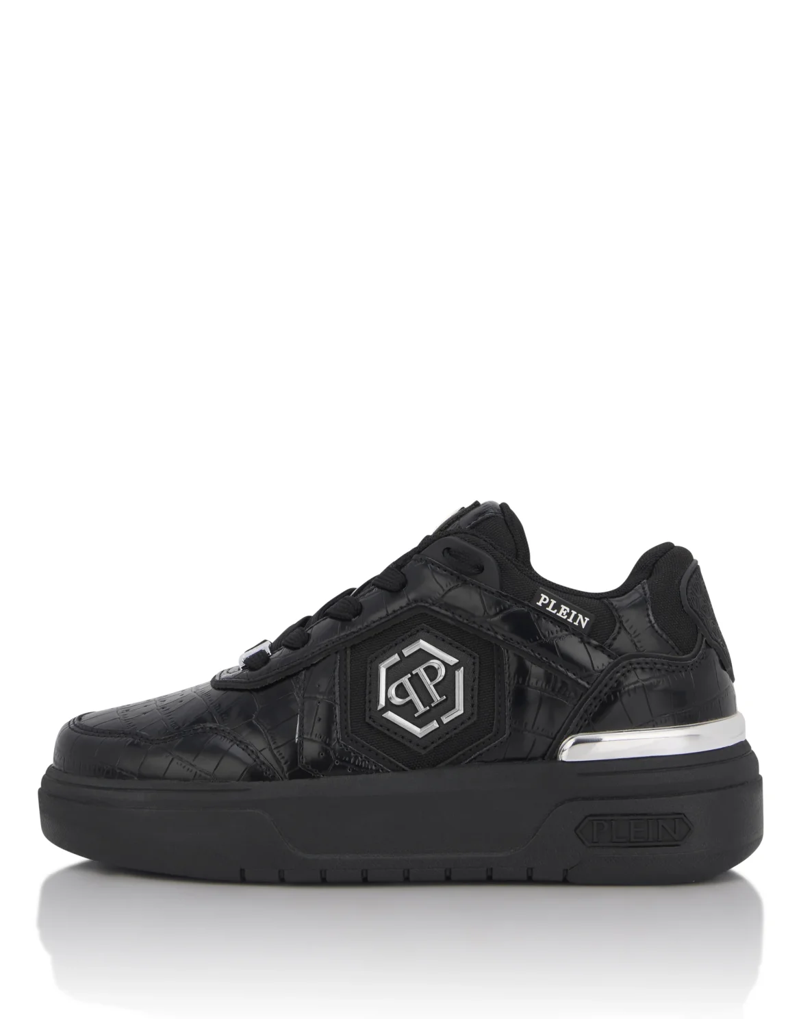 Low-Top Sneakers SK8R PLEIN Cocco, цвет: Черный