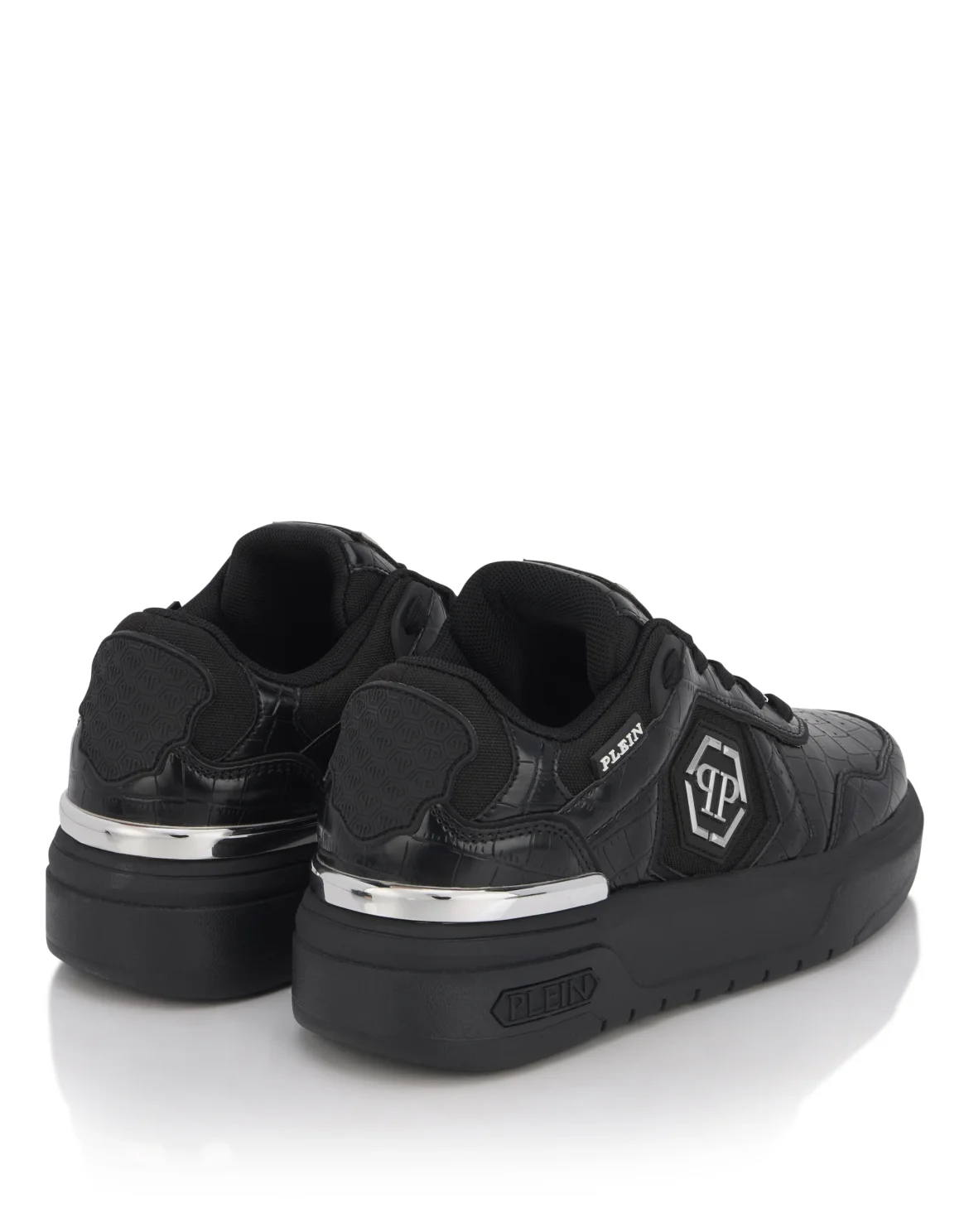 Low-Top Sneakers SK8R PLEIN Cocco, цвет: Черный