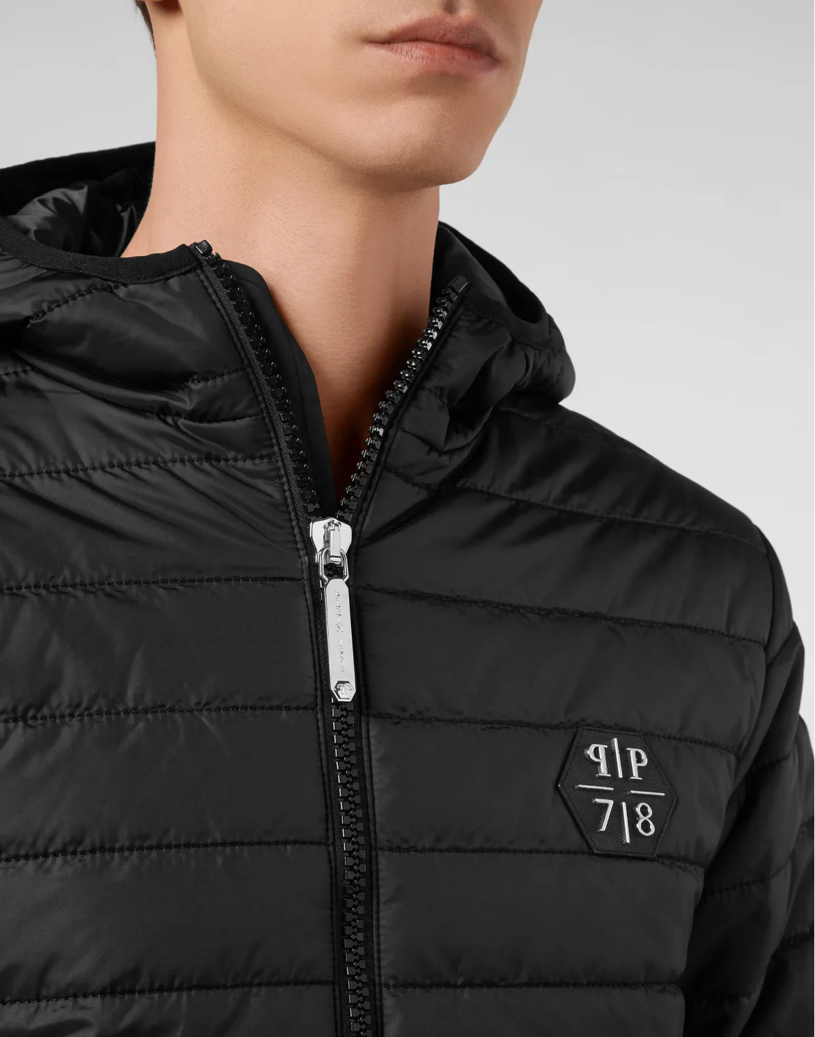 Nylon Jacket Slim Cut, цвет: Черный