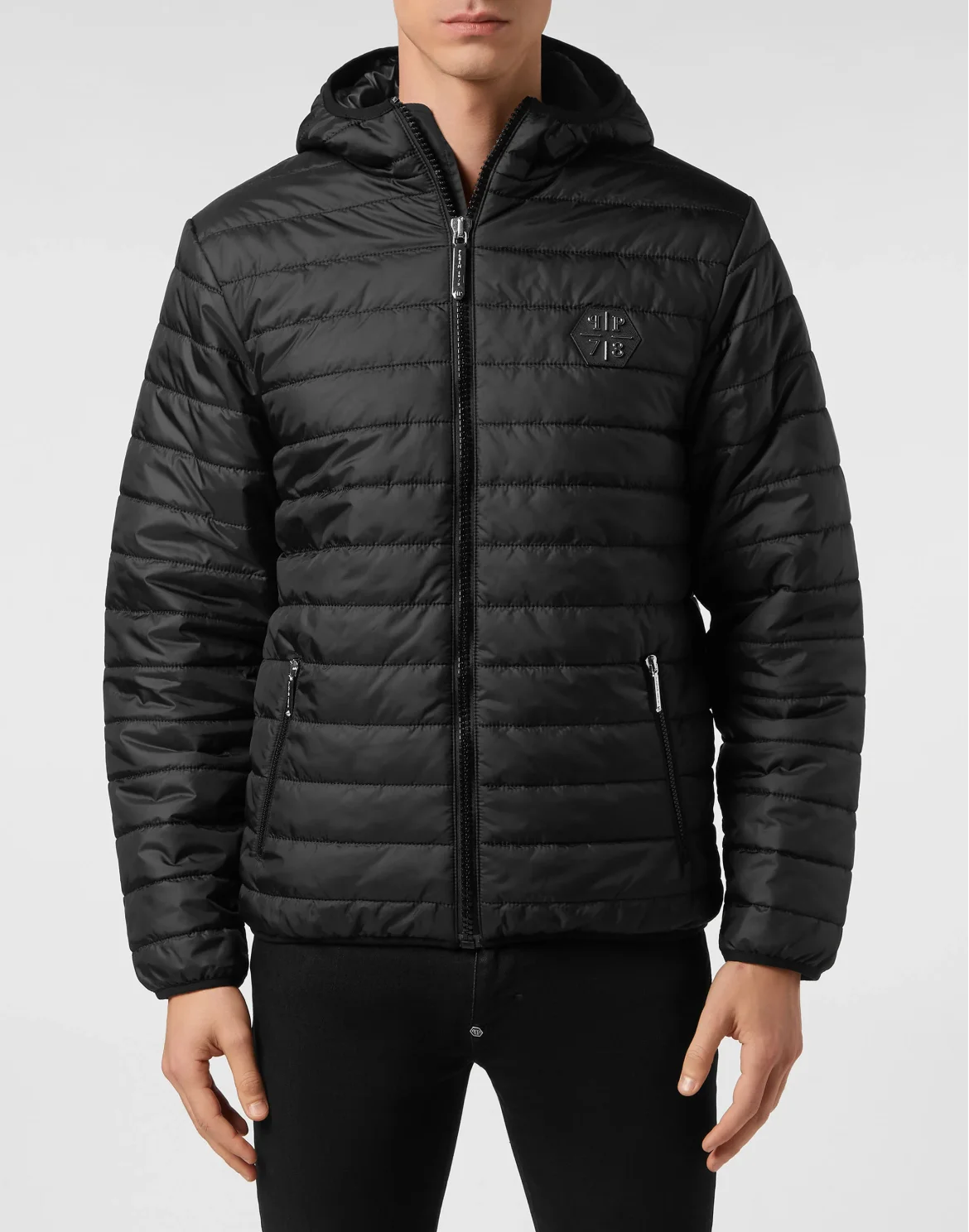 Nylon Jacket Slim Cut, цвет: Черный