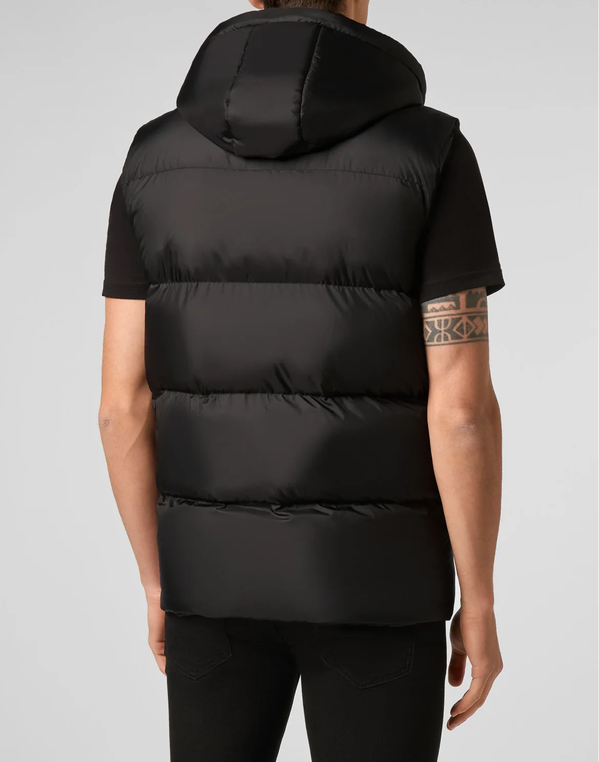Short Vest Slim Cut, цвет: Черный