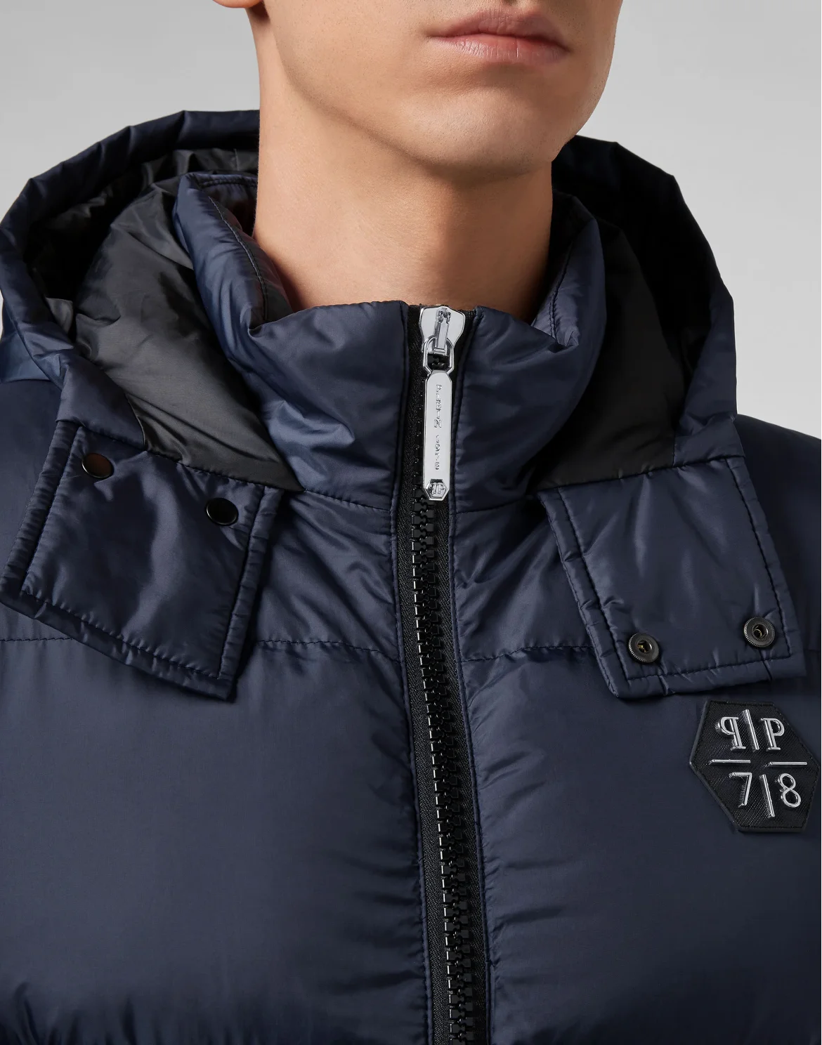Short Vest Slim Cut, цвет: Синий