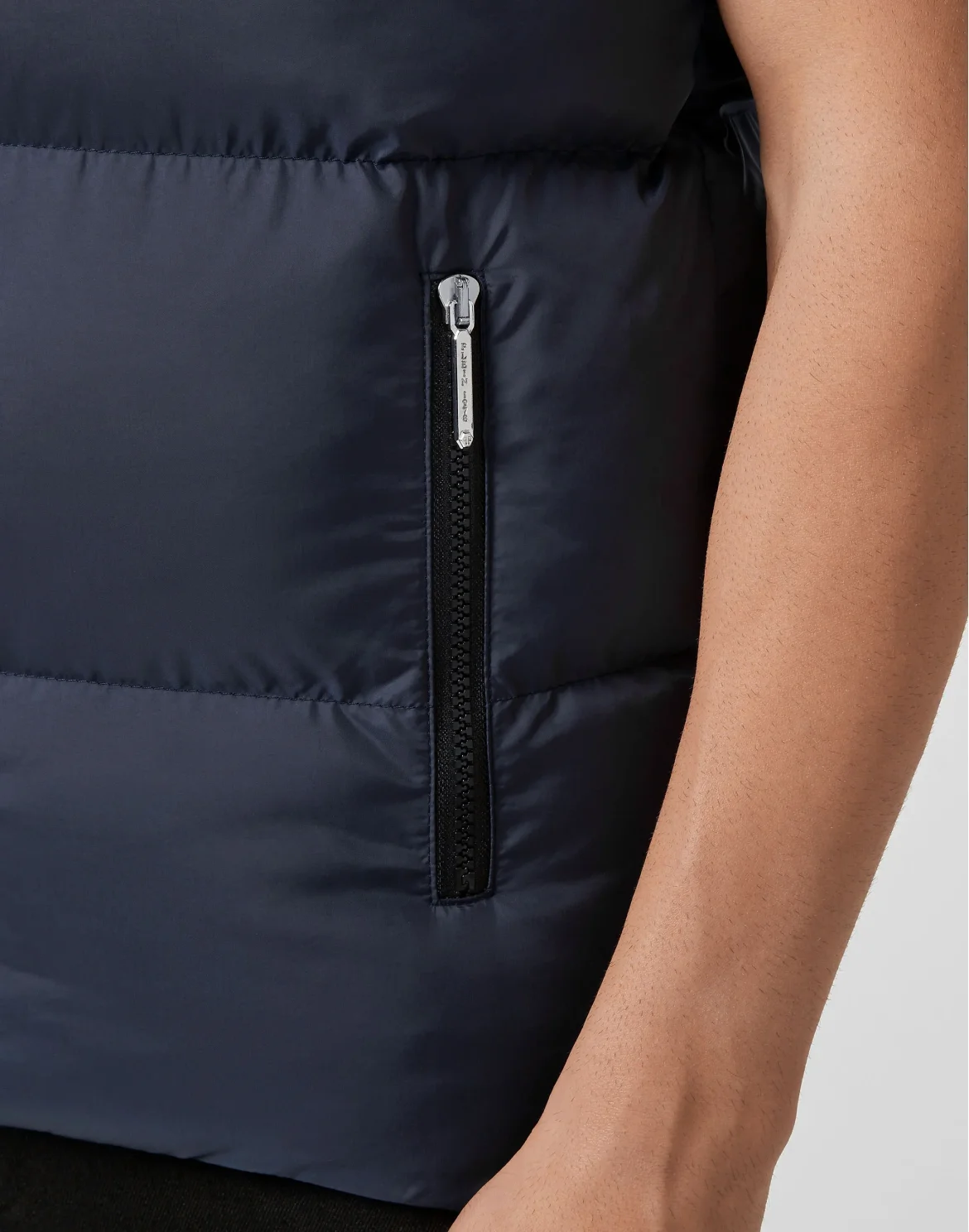 Short Vest Slim Cut, цвет: Синий