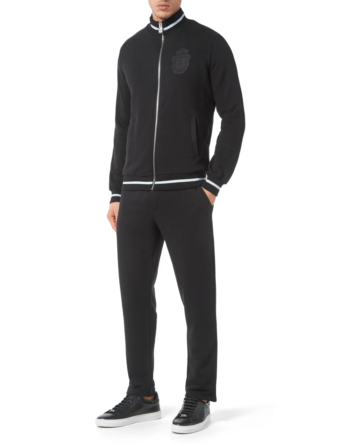 Jogging Tracksuit: Top/Trousers, цвет: Черный