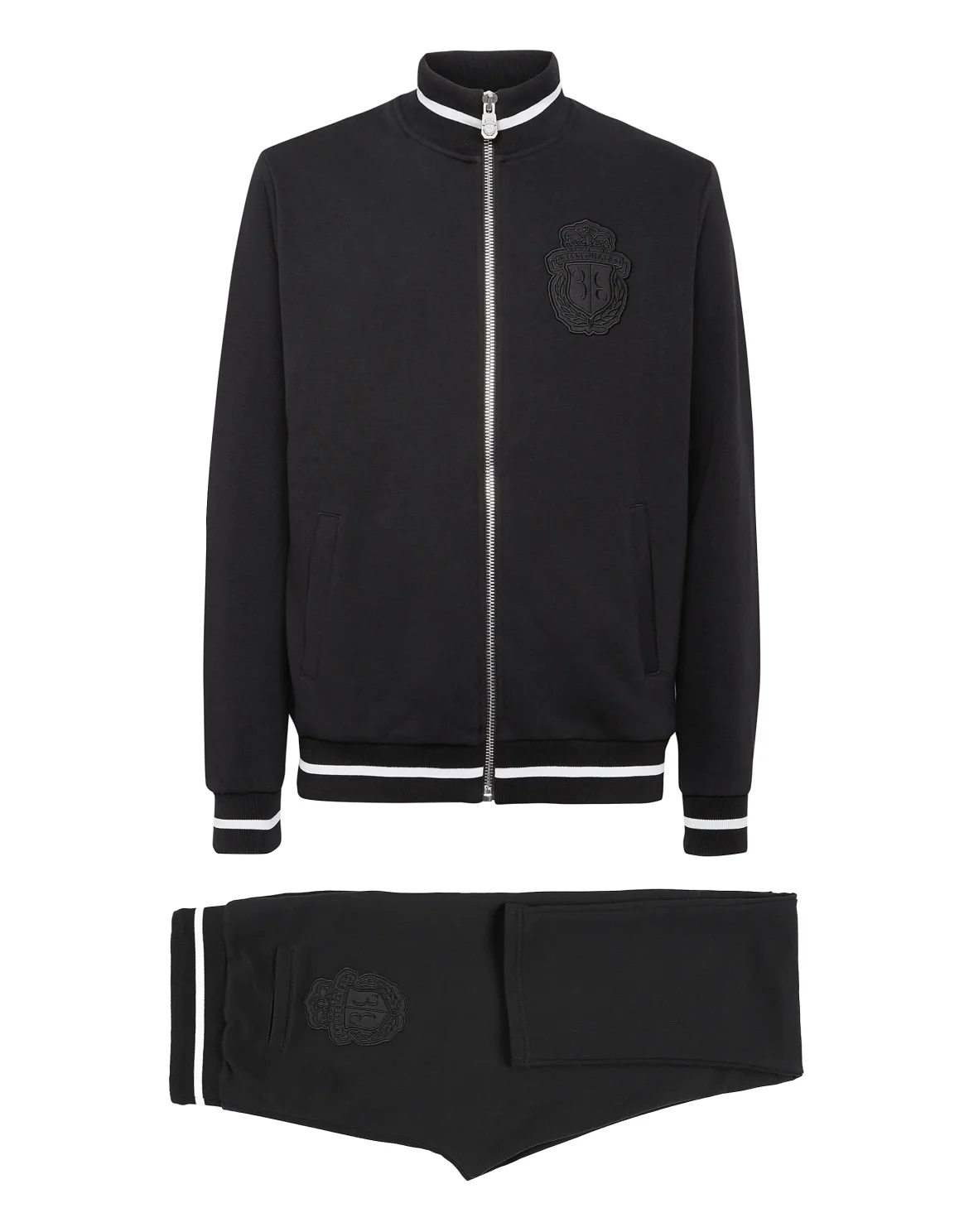 Jogging Tracksuit: Top/Trousers, цвет: Черный