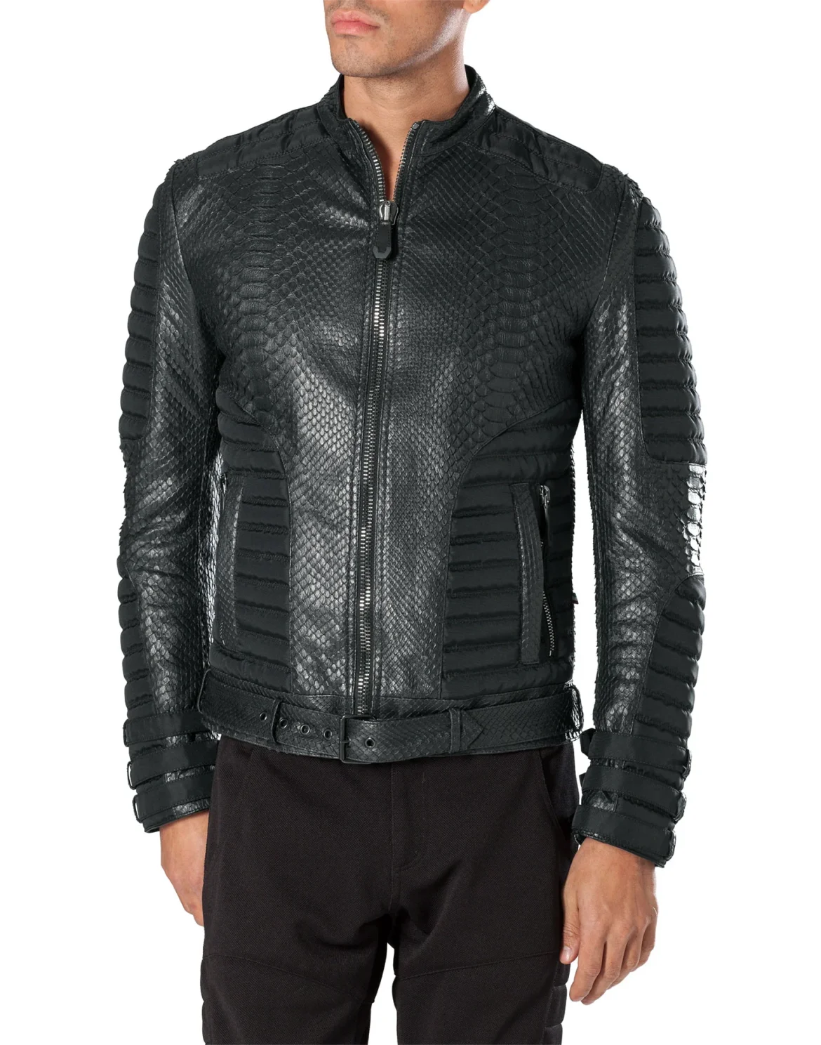 Leather Jacket "Smash", цвет: Черный