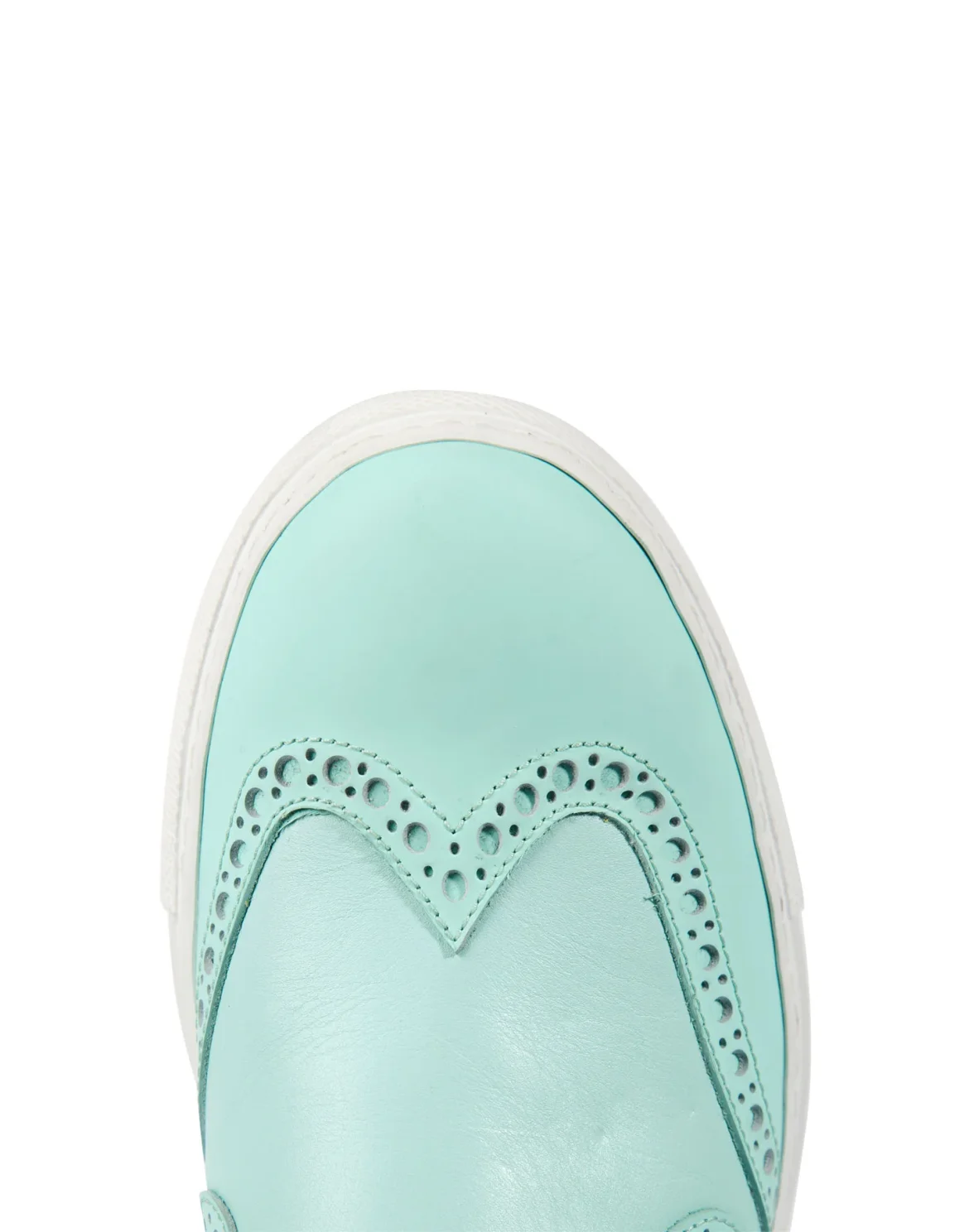 Slip on platform "Karachi", цвет: Бирюзовый