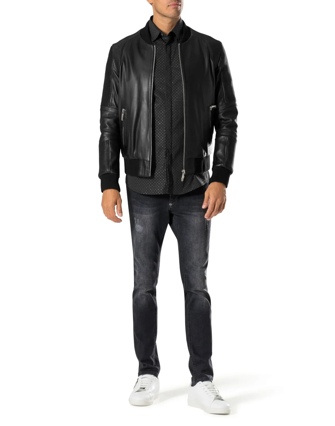 Shirt Diamond Cut LS "Caesar", цвет: Черный