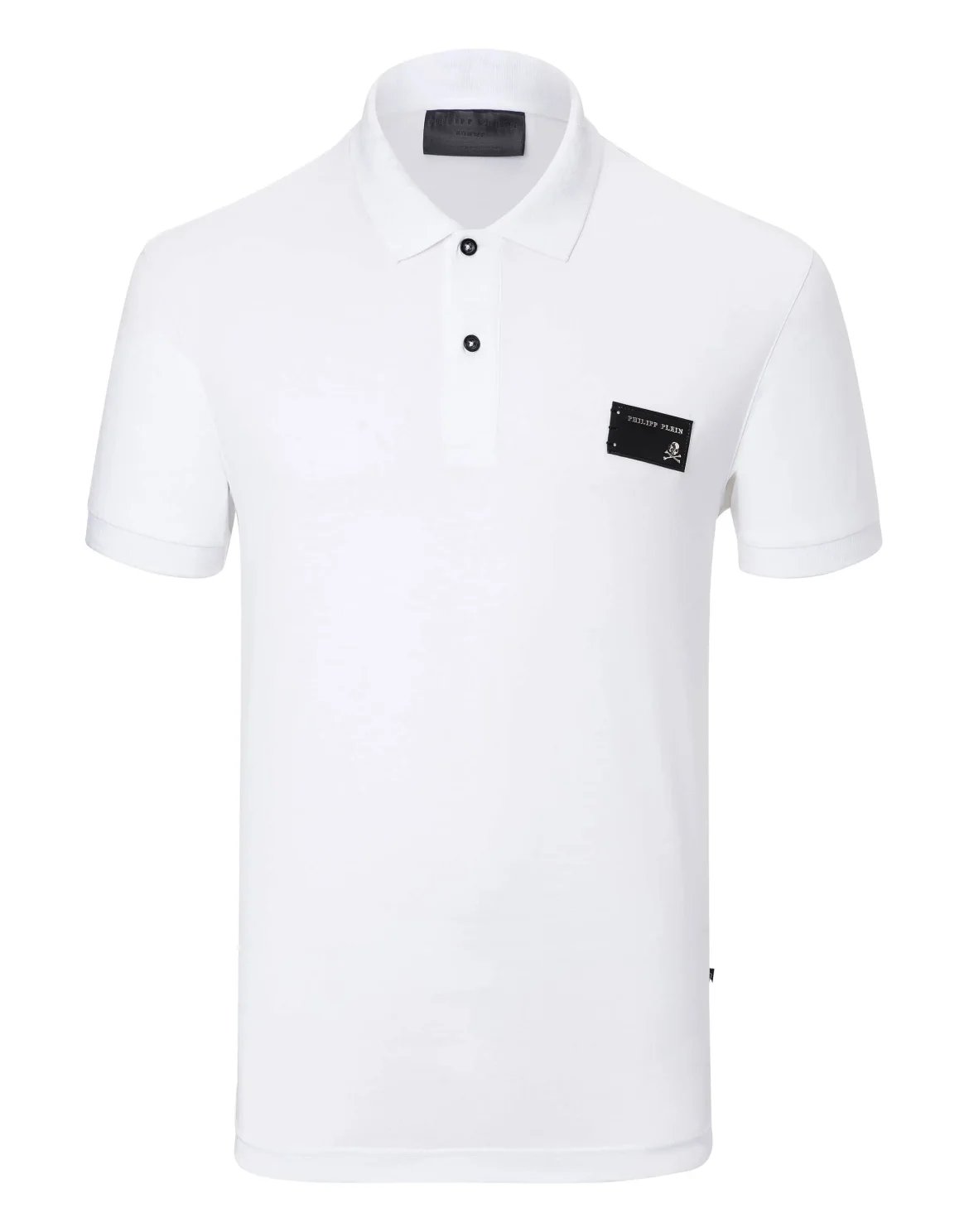 Slim Fit Polo shirt SS "Say you", цвет: Белый