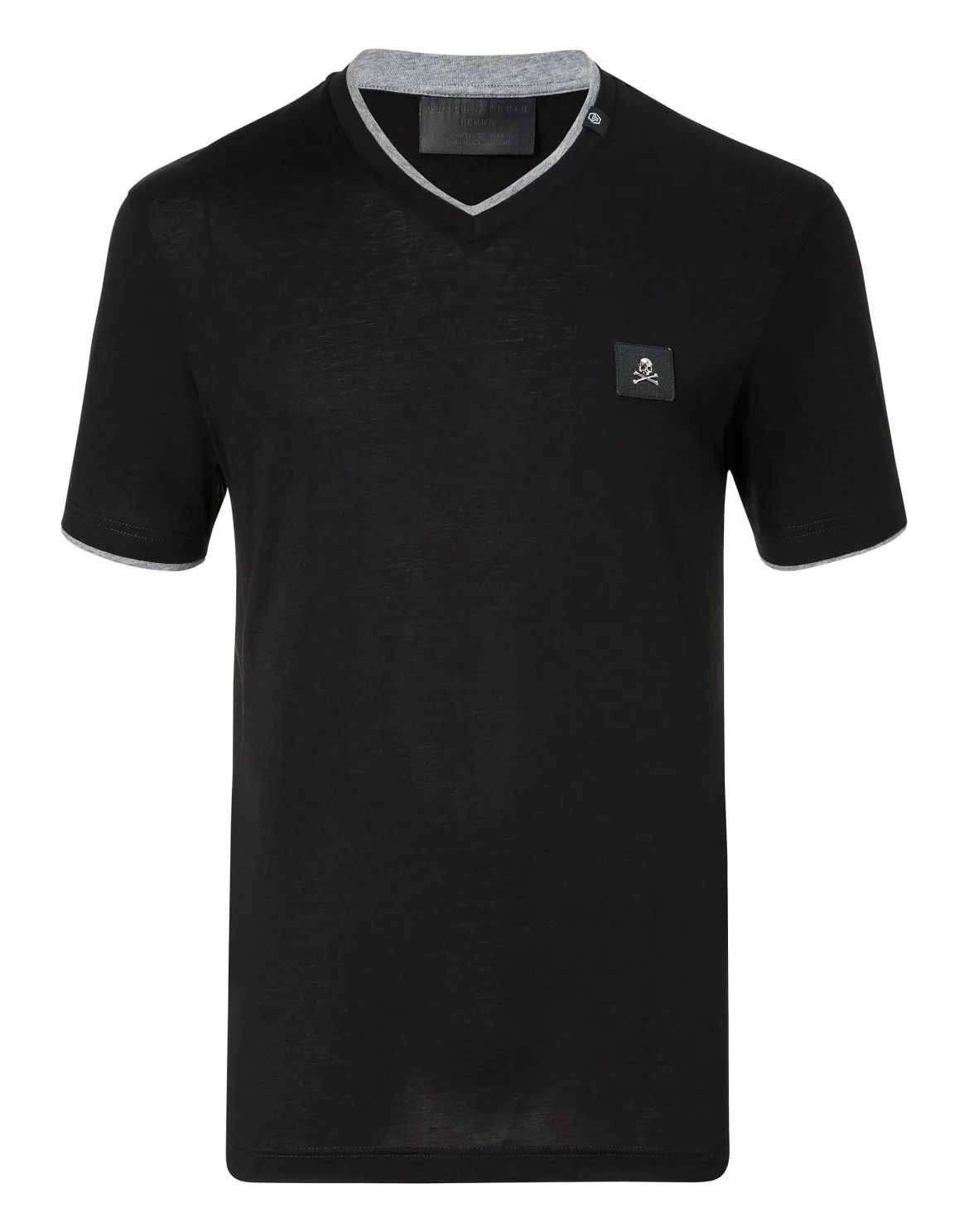 T-shirt V-Neck SS "Make me cry", цвет: Черный