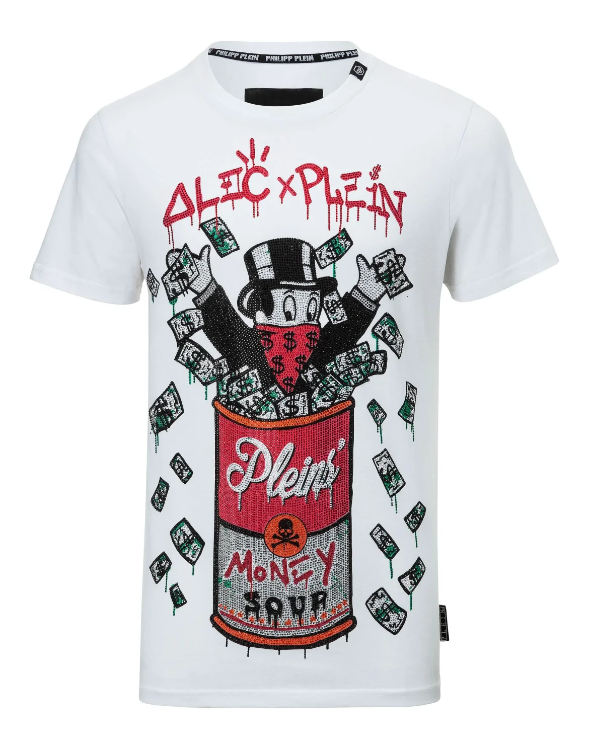T-shirt Round Neck SS "Monopoli five", цвет: Белый