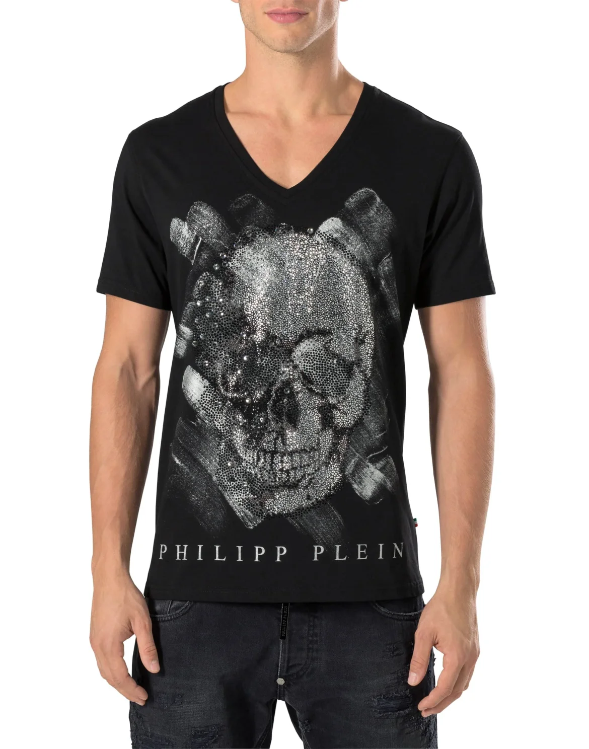T-shirt V-Neck SS "Replay", цвет: Черный