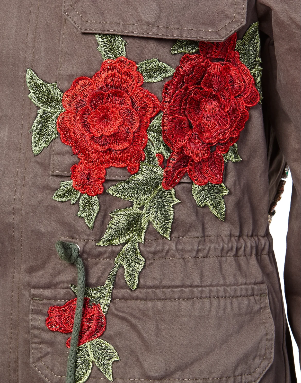 Denim Jacket "Coraline Mcyan", цвет: Камуфляж