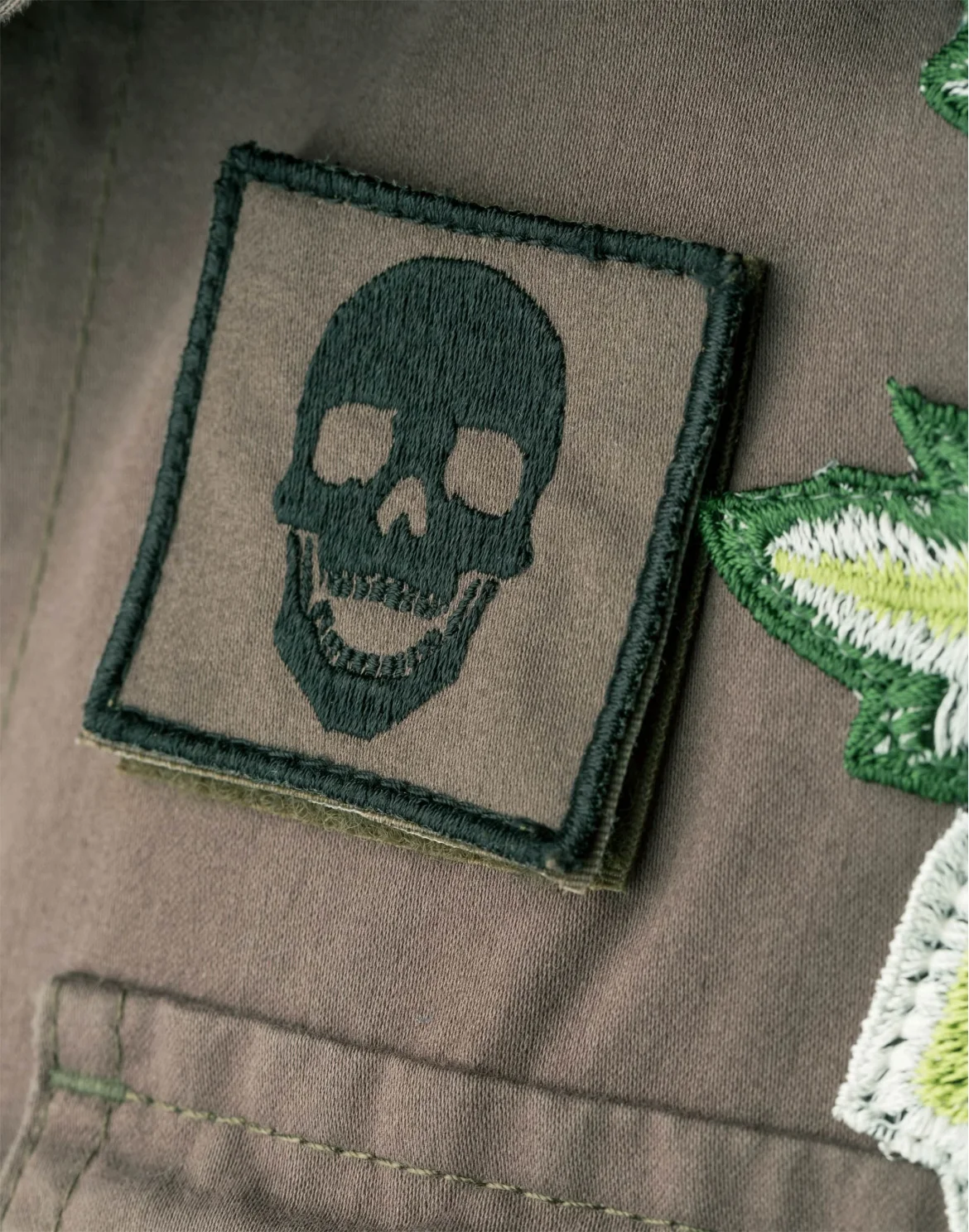 Denim Jacket "Costance", цвет: Камуфляж