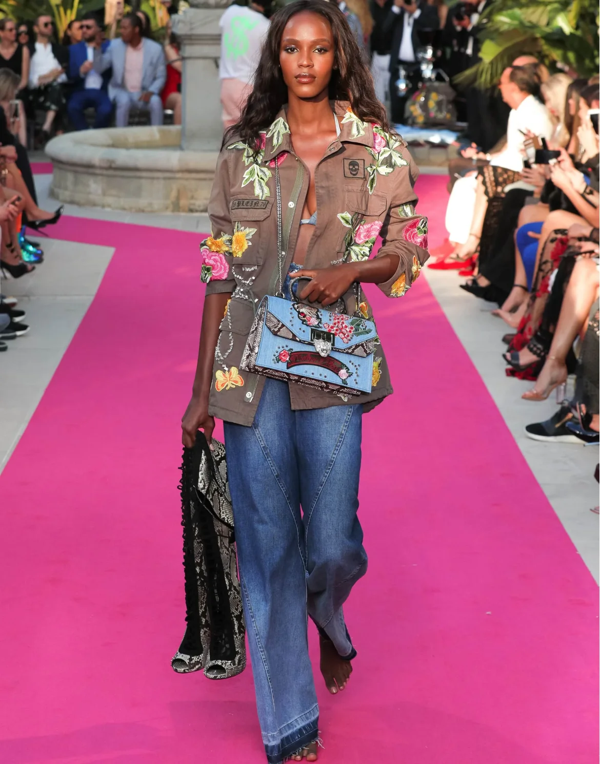 Denim Jacket "Costance", цвет: Камуфляж