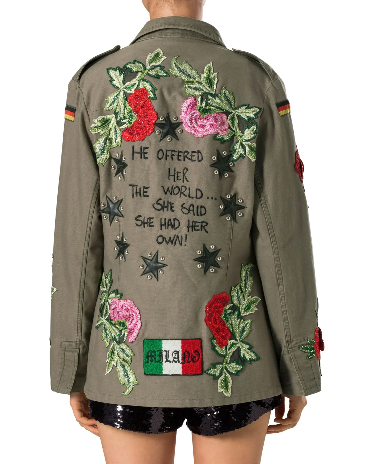 Denim Jacket "Ernestine", цвет: Камуфляж