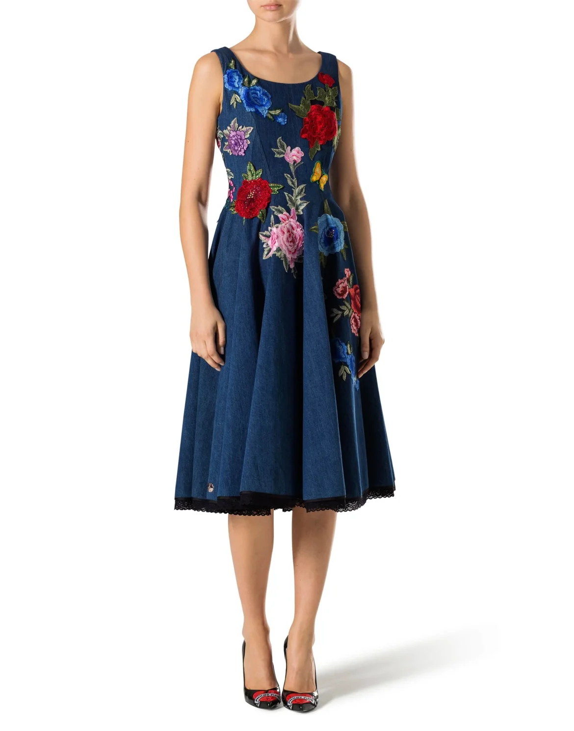 Denim Dress "Leona Baxter", цвет: Синий