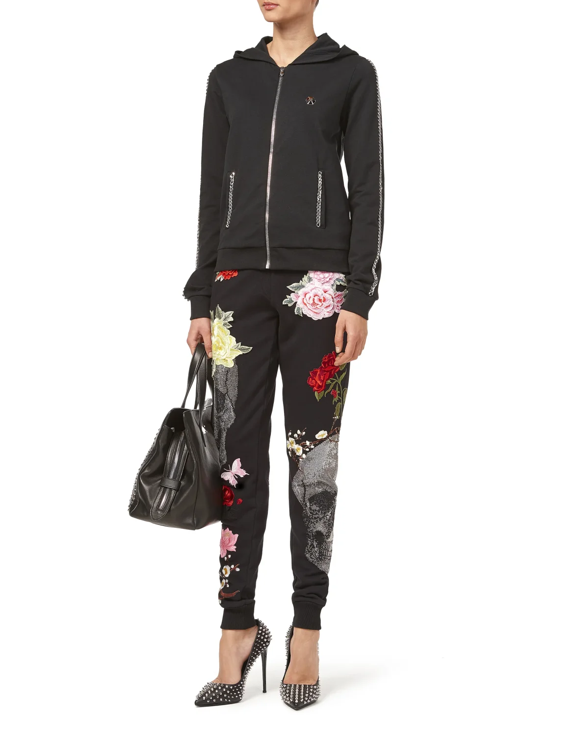 Hoodie Sweatjacket "Tilly", цвет: Черный