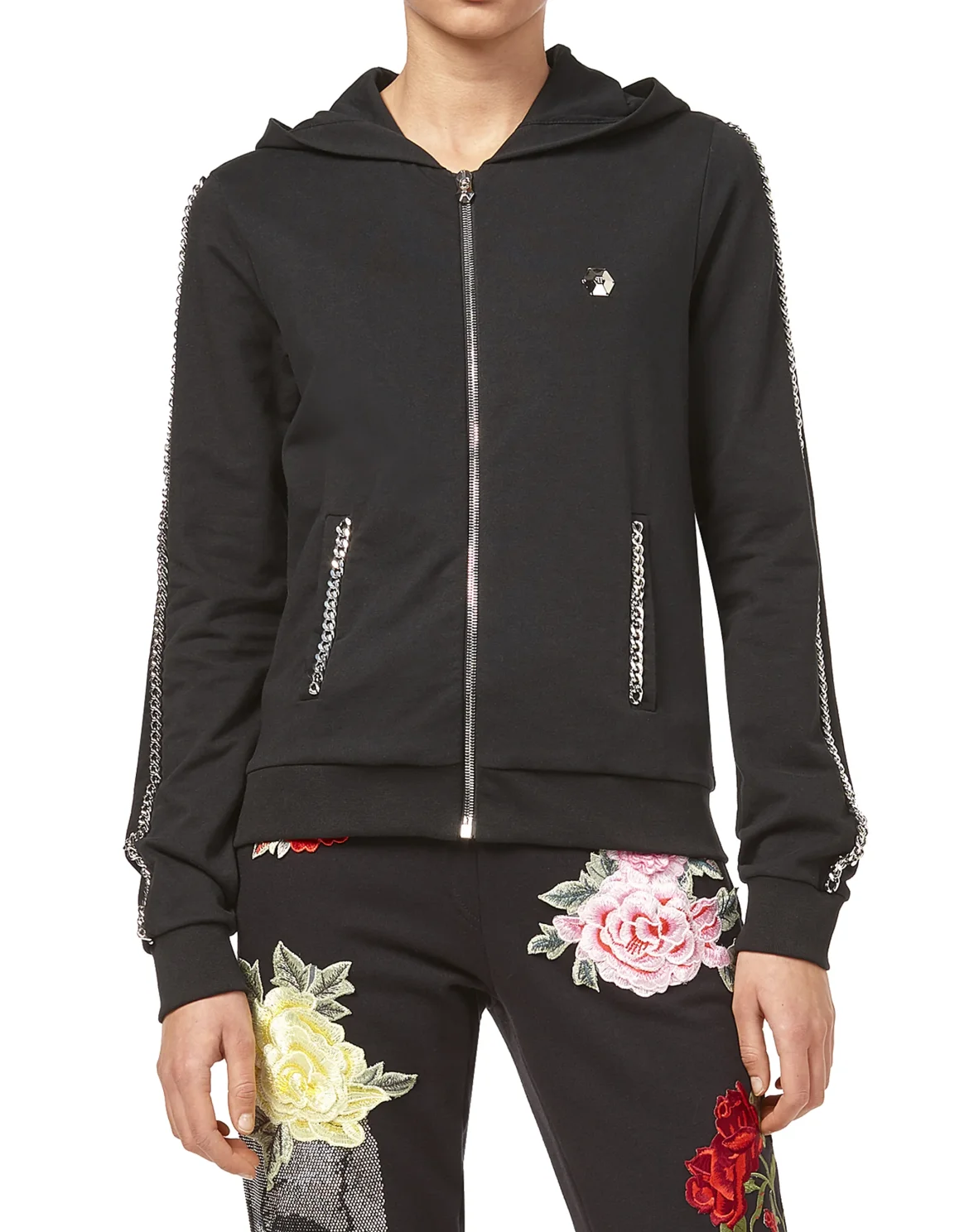 Hoodie Sweatjacket "Tilly", цвет: Черный