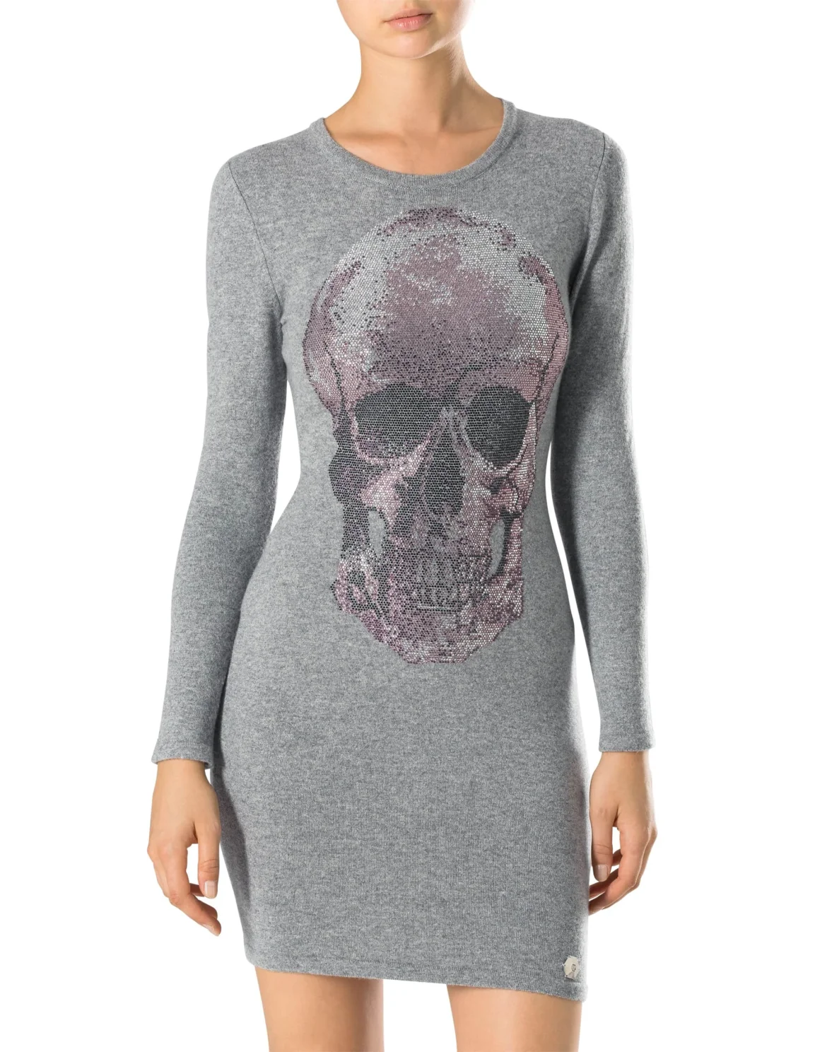 Knit Day Dress "Corey Back", цвет: Серый