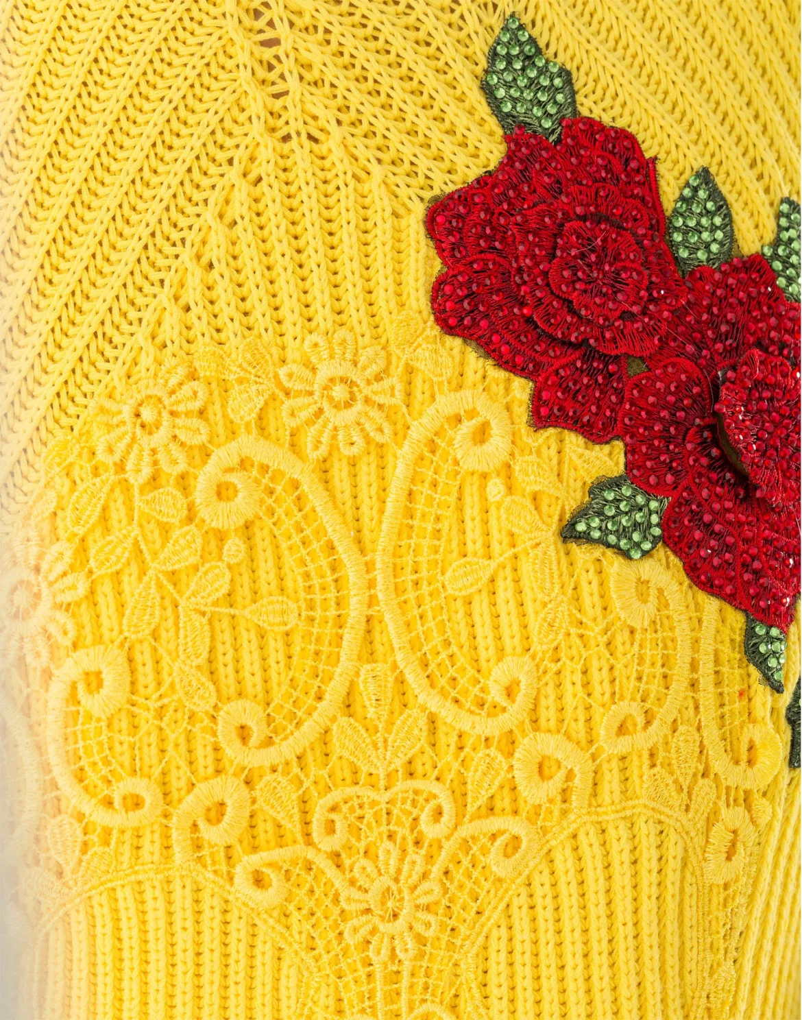 Knit Day Dress "Adelma Style", цвет: Желтый