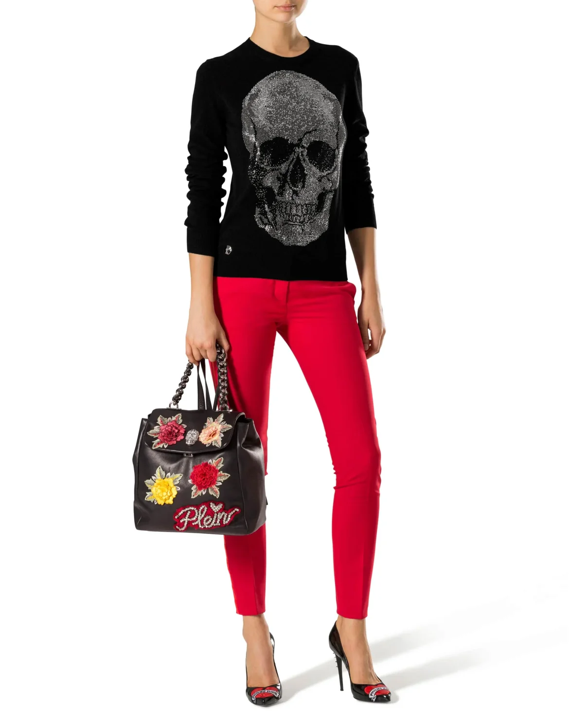 Pullover Round Neck LS "Charlyn One", цвет: Черный
