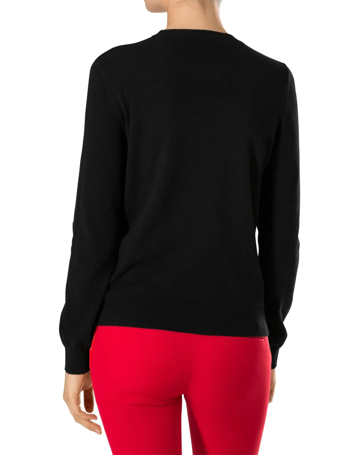 Pullover Round Neck LS "Charlyn One", цвет: Черный