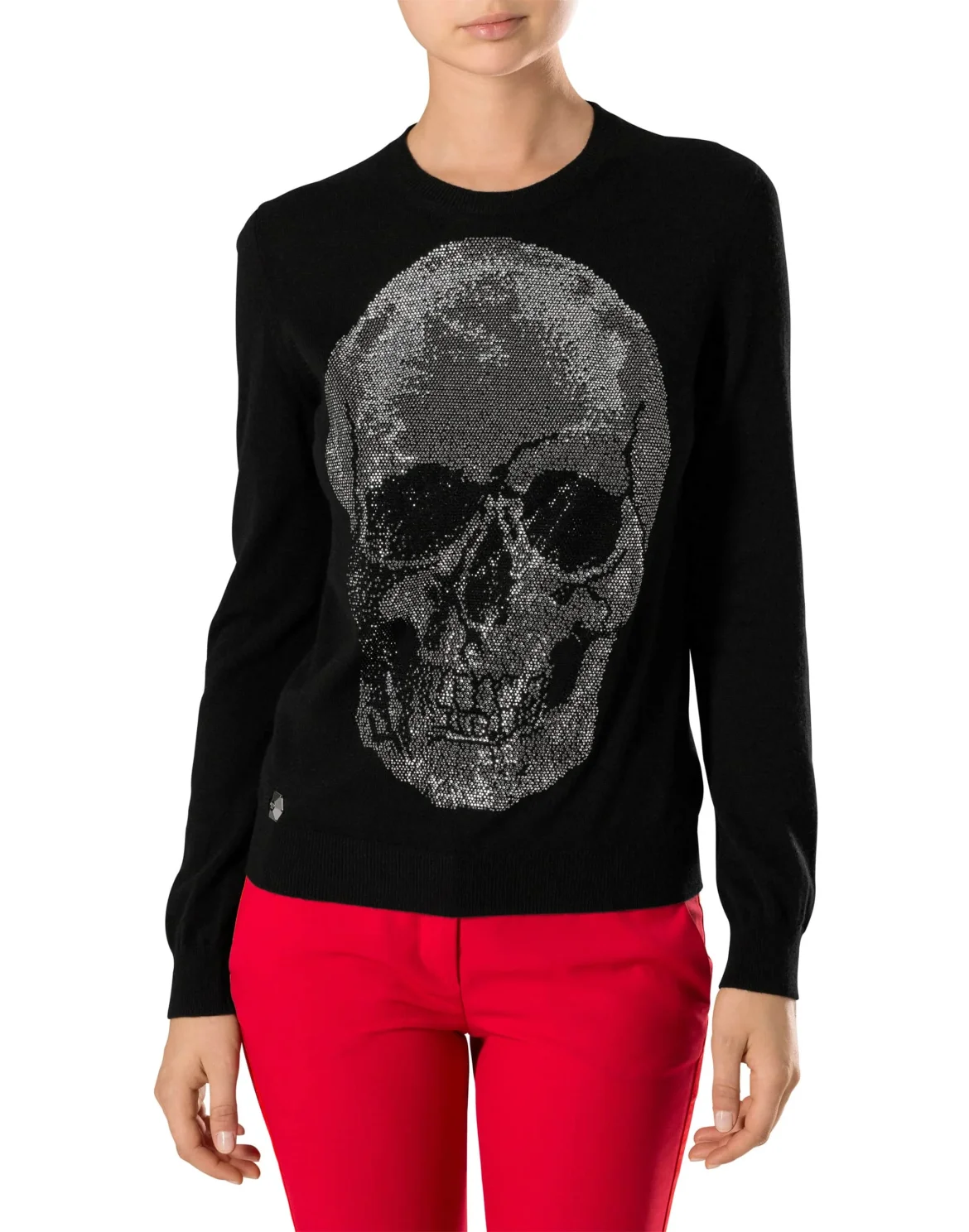 Pullover Round Neck LS "Charlyn One", цвет: Черный