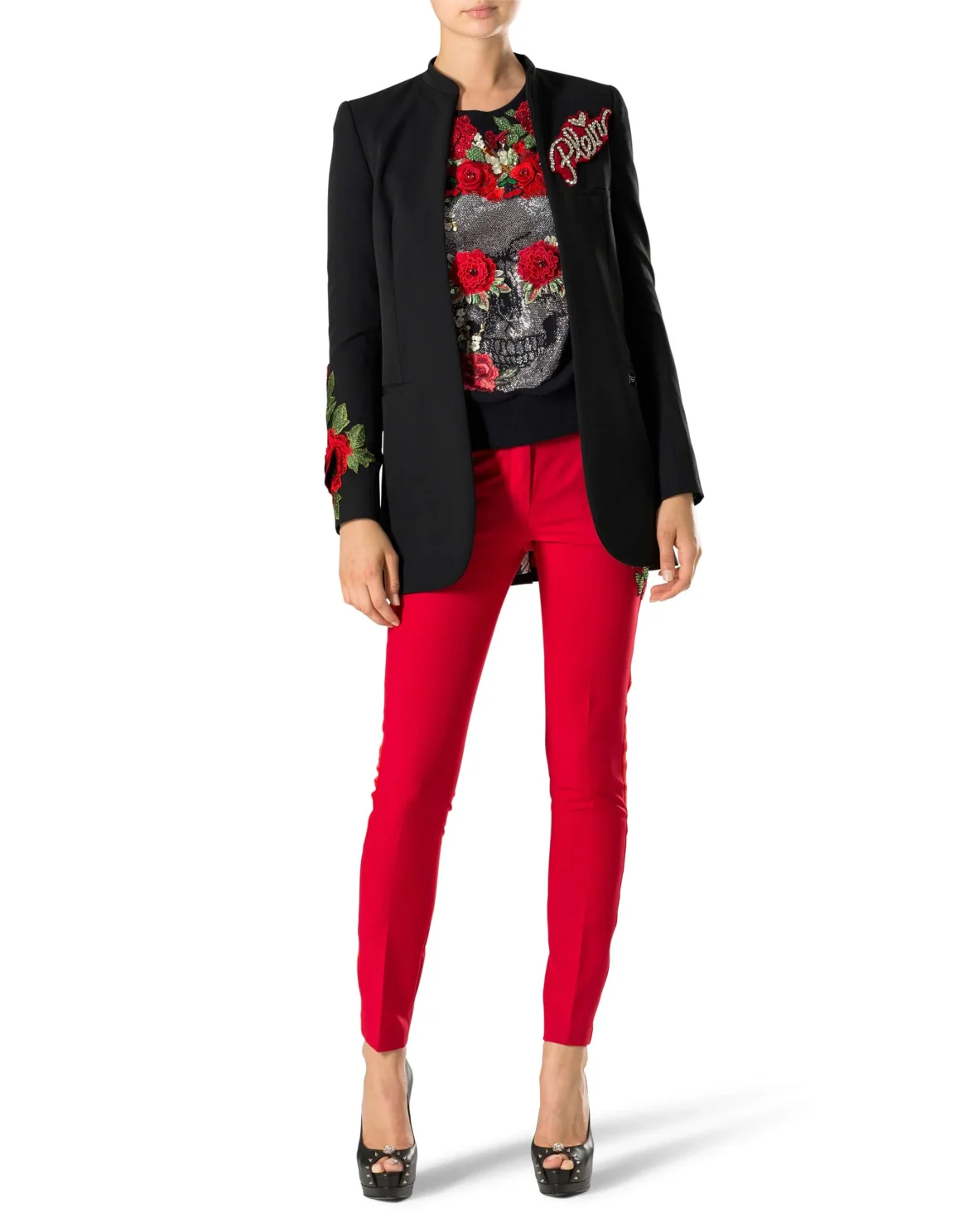 Coat Long "Portia Queen", цвет: Черный