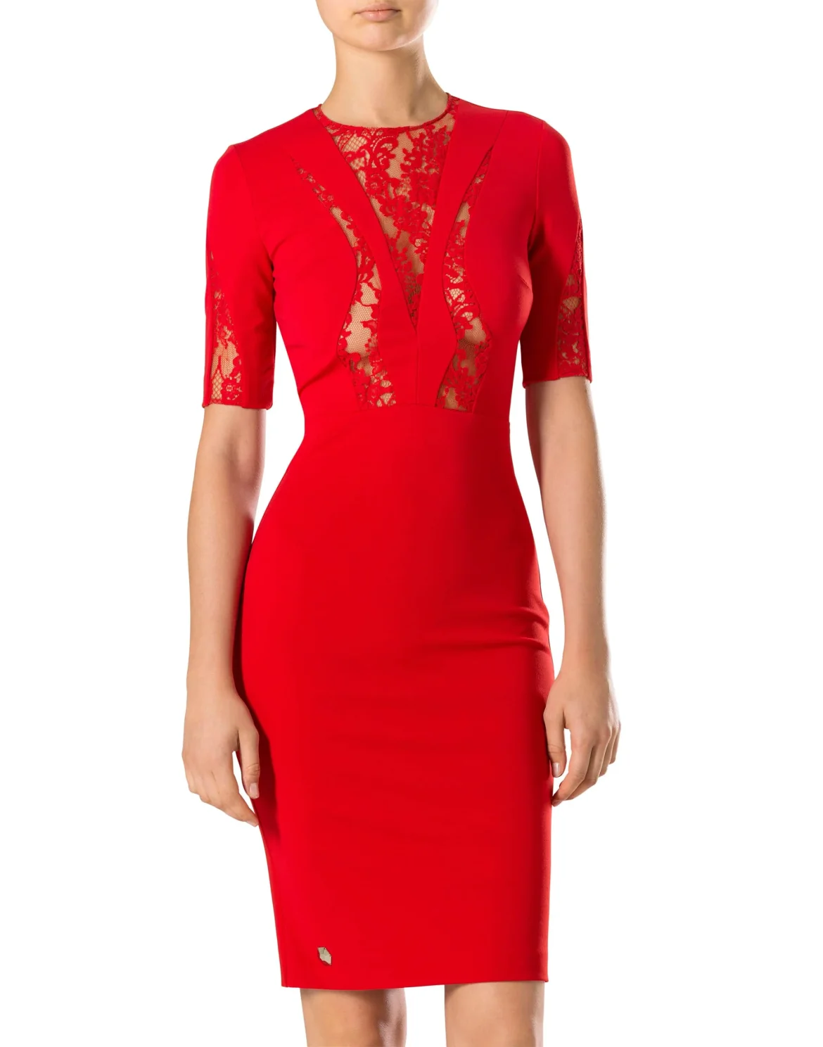 Short Dress "Elenah Bourk", цвет: Красный