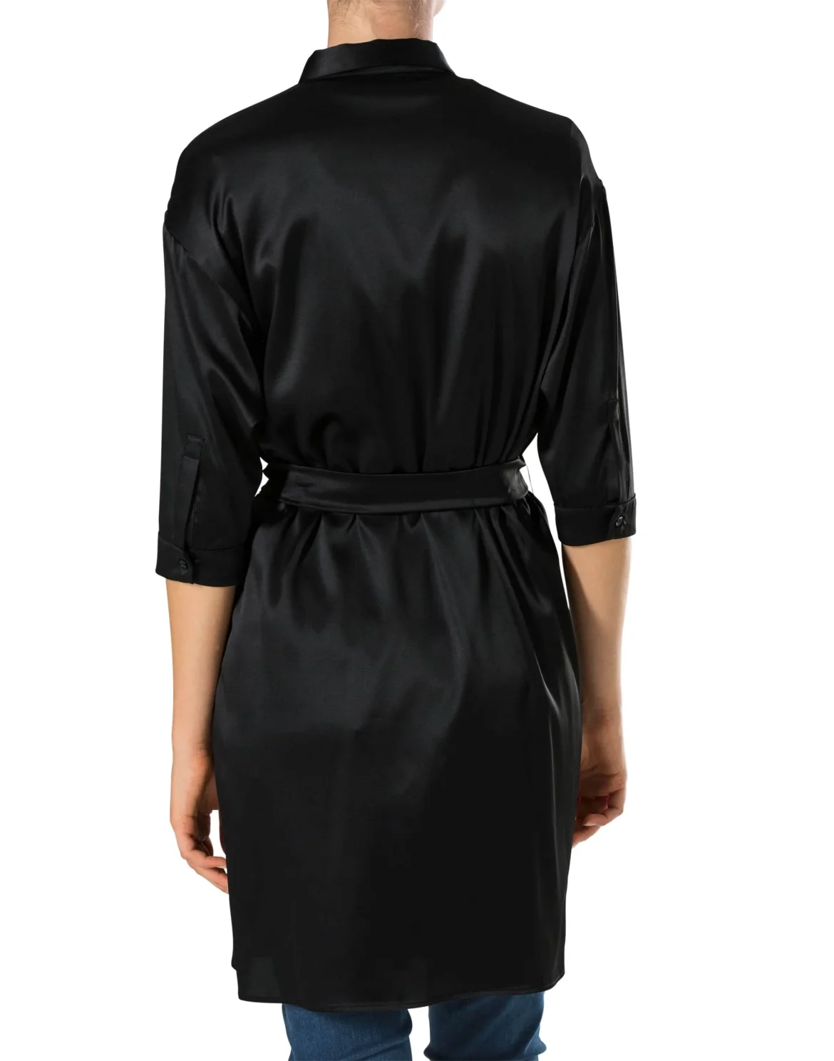 Short Dress "Jade Whit", цвет: Черный